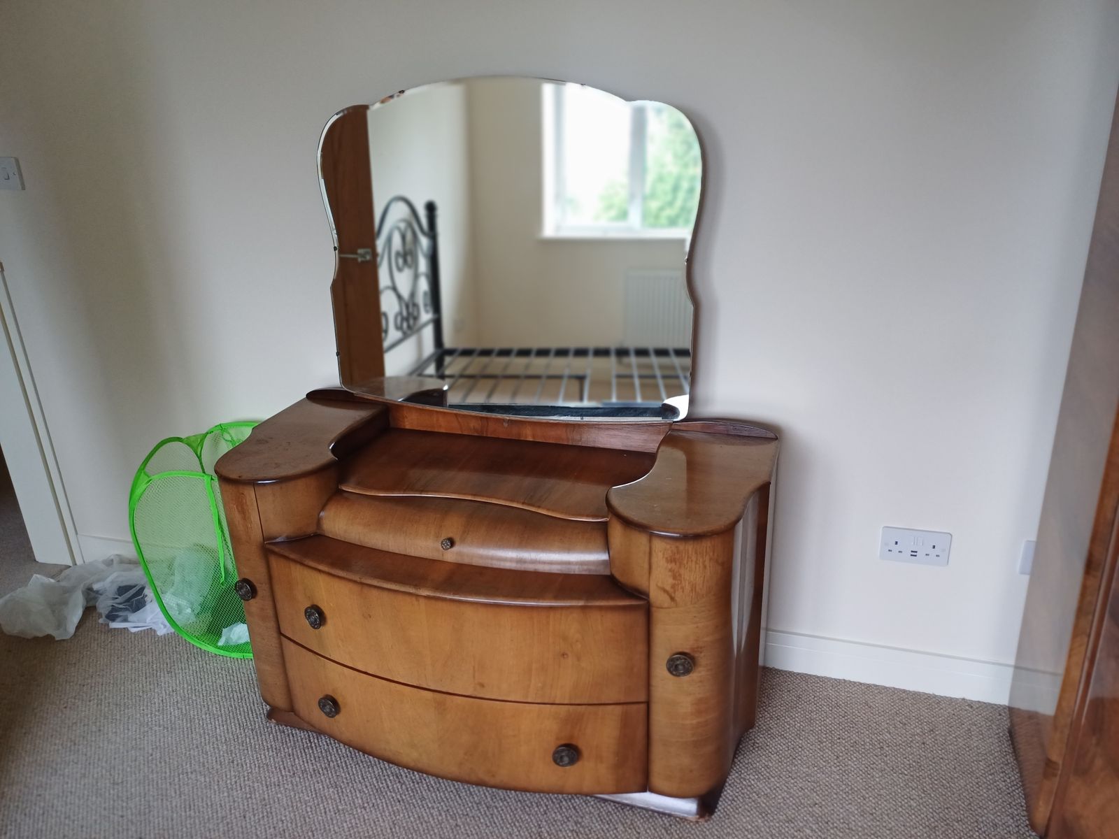 photo furniture 1960's Art Deco Style Bedroom Set., Mid 20th Century