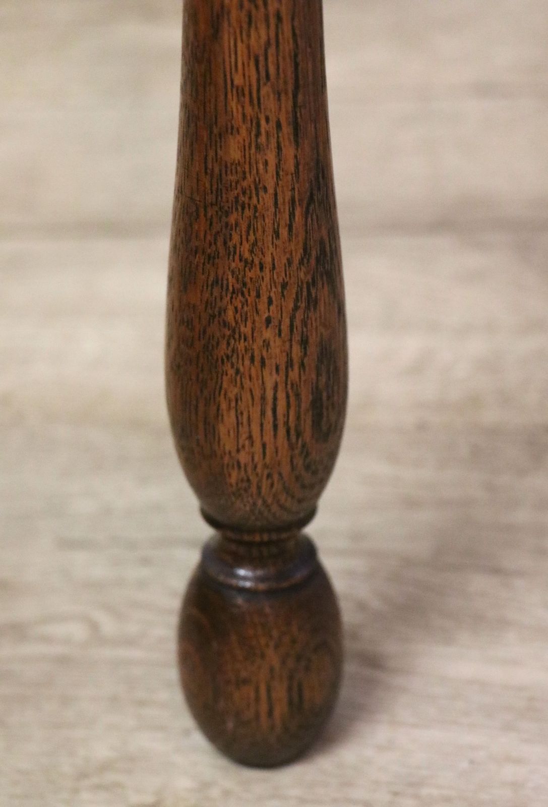 A Unique And Lovely Side Late 19th Century Oak Side Table The Top Beautifully Hand Carved  Bramble And Blackberry Decoration. photo vintage