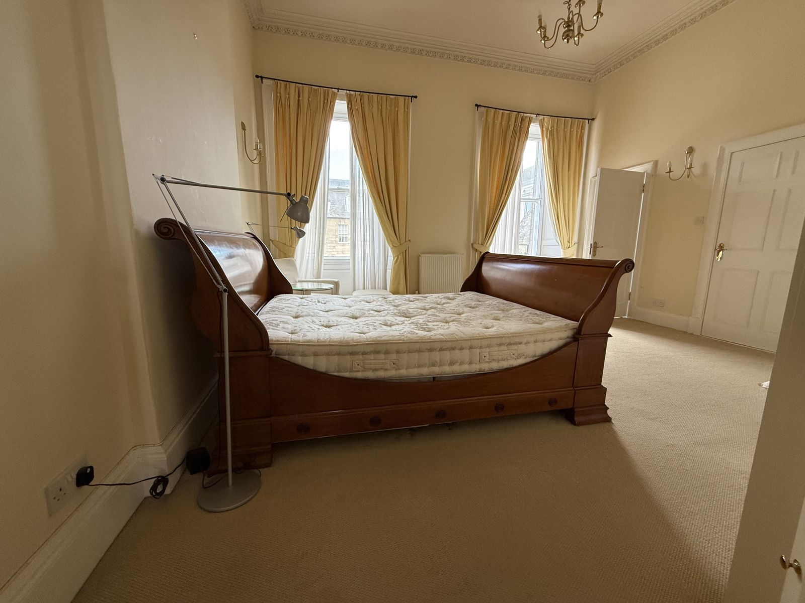 And So To Bed   King Size Wooden Sleigh   Rrp £4,500 photo Furniture