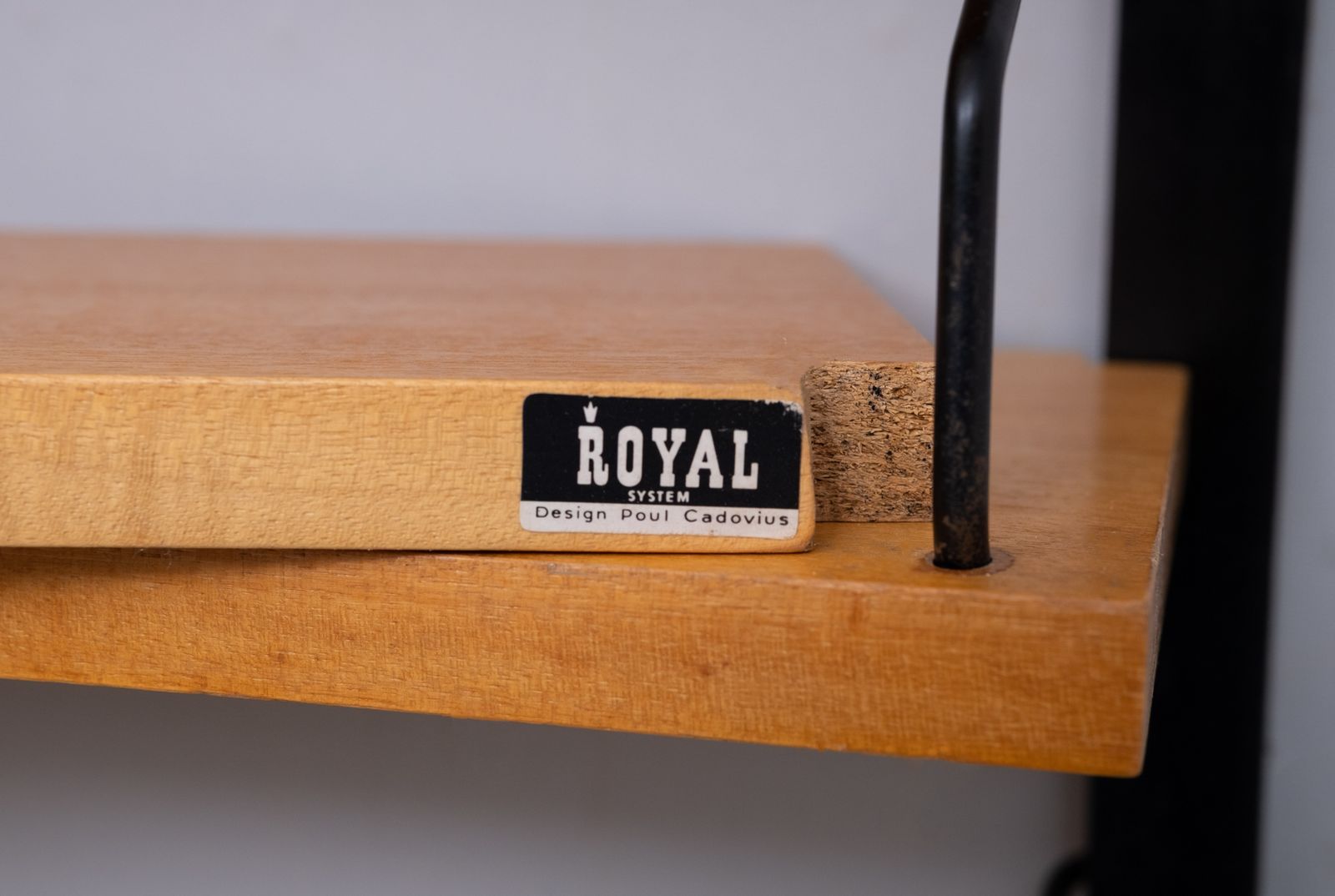 Poul Cadovius Royal System Beech Wood Bookcase 1960s photo 2350.0