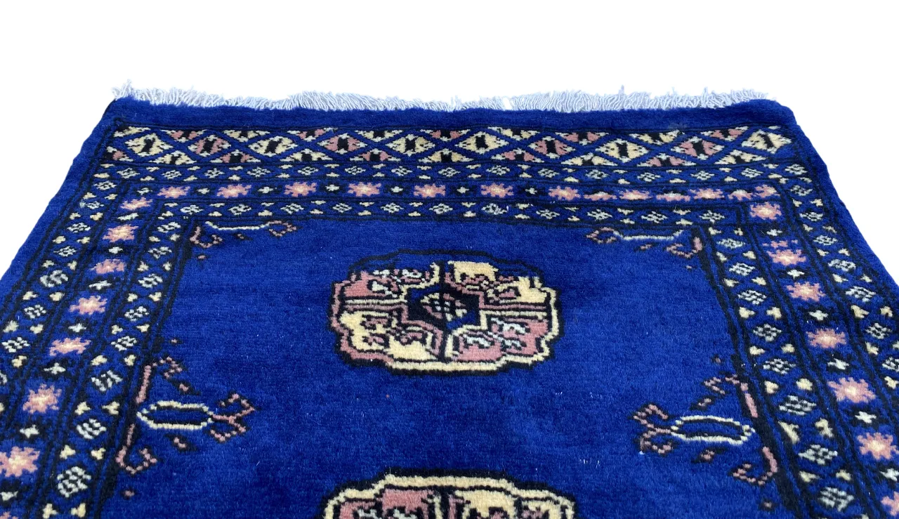 photo furniture Small Navy Blue Oriental Bokhara Rug