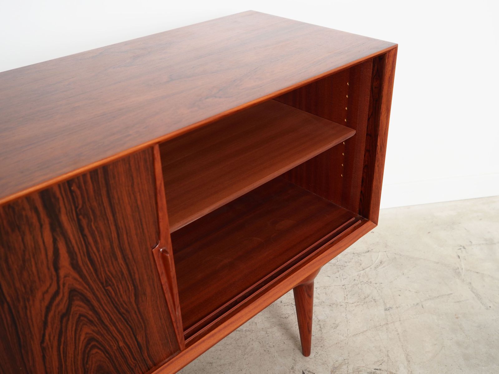 Furniture Vintage Sideboard, Danish Design, 1970s, Manufactured By Omann Jun photo