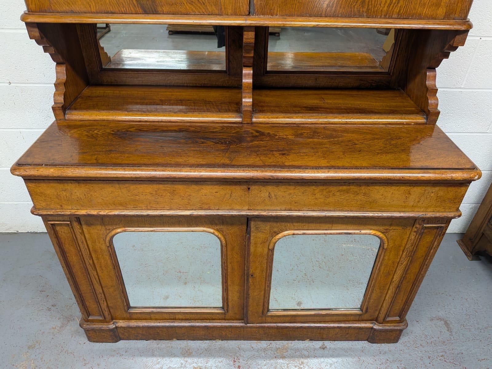 Victorian Pollard Oak Large Bookcase photo Furniture