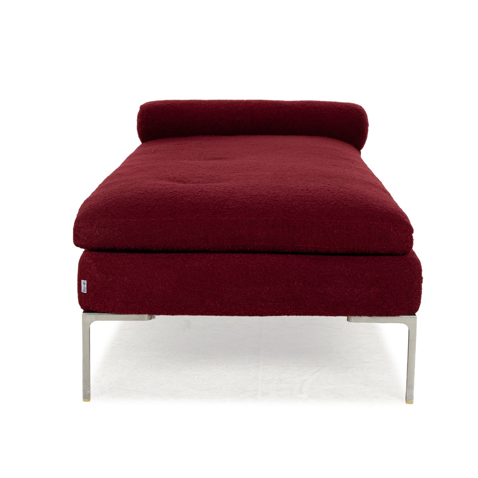 Meubels B&B Italia Charles Fabric Lounger Red photo