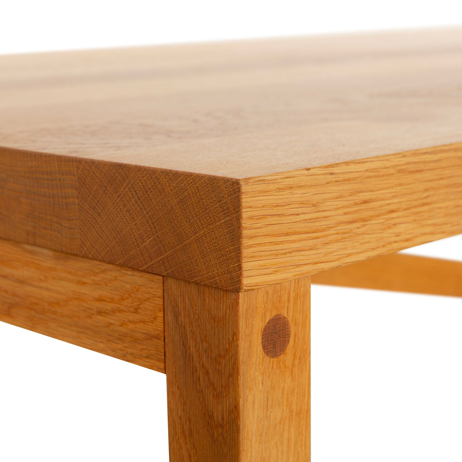 Table à manger e15 TA21 en bois brun, 230 x 95, chêne photo Mobilier