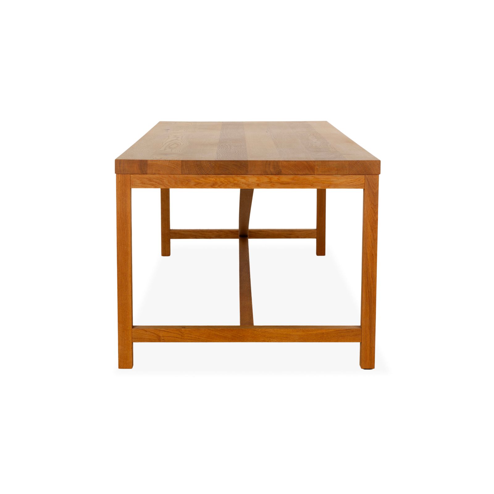 Table à manger e15 TA21 en bois brun, 230 x 95, chêne photo vinterior