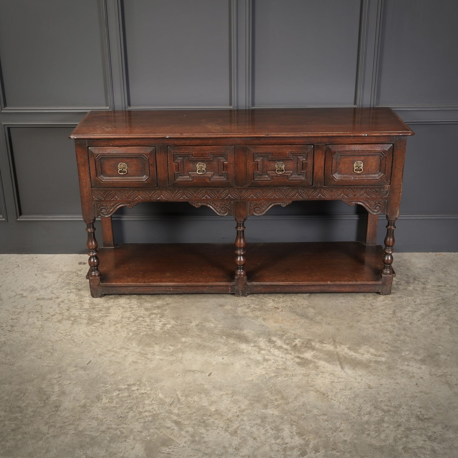 Rustic Oak Dresser Sideboard