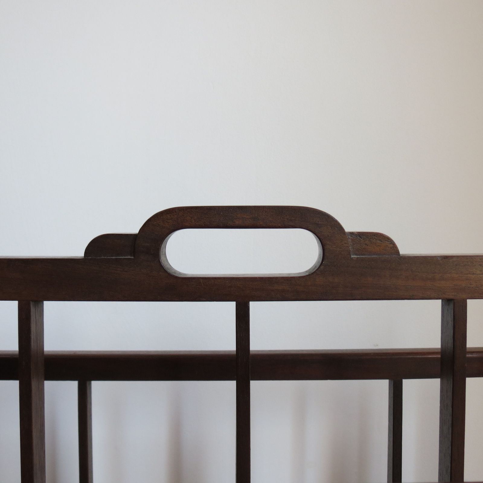 1930s Afrormosia Modernist Magazine Rack photo furniture