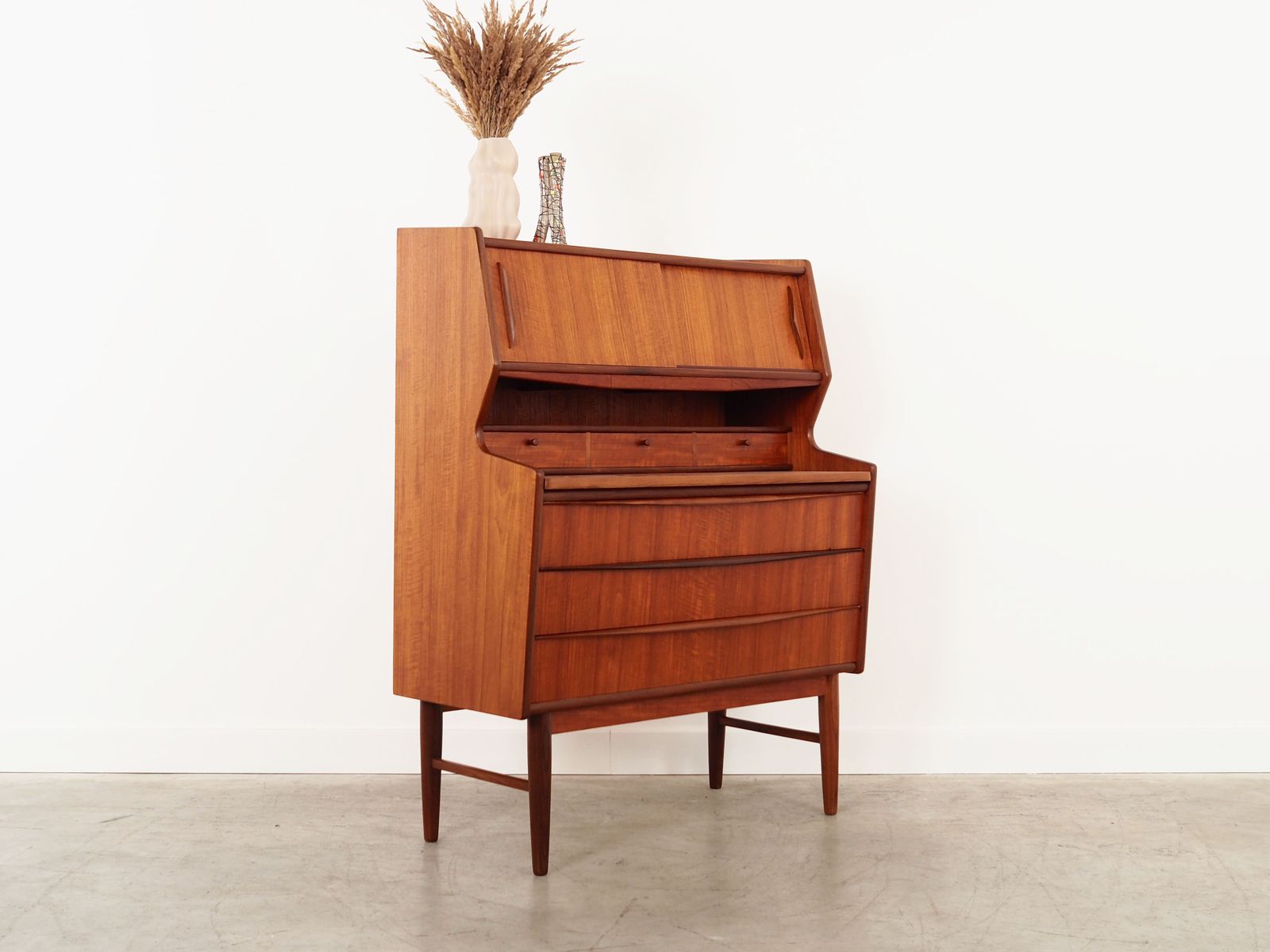 Teak Secretary, Danish Design, 1970s, Production: Denmark photo buy