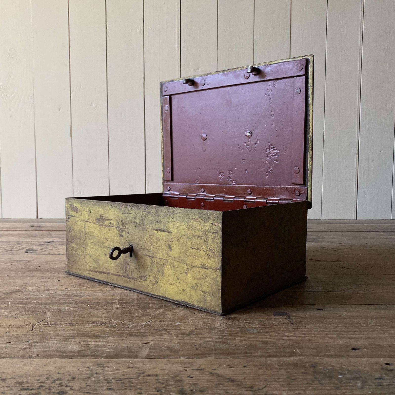 Antique Strongbox photo Home Decor