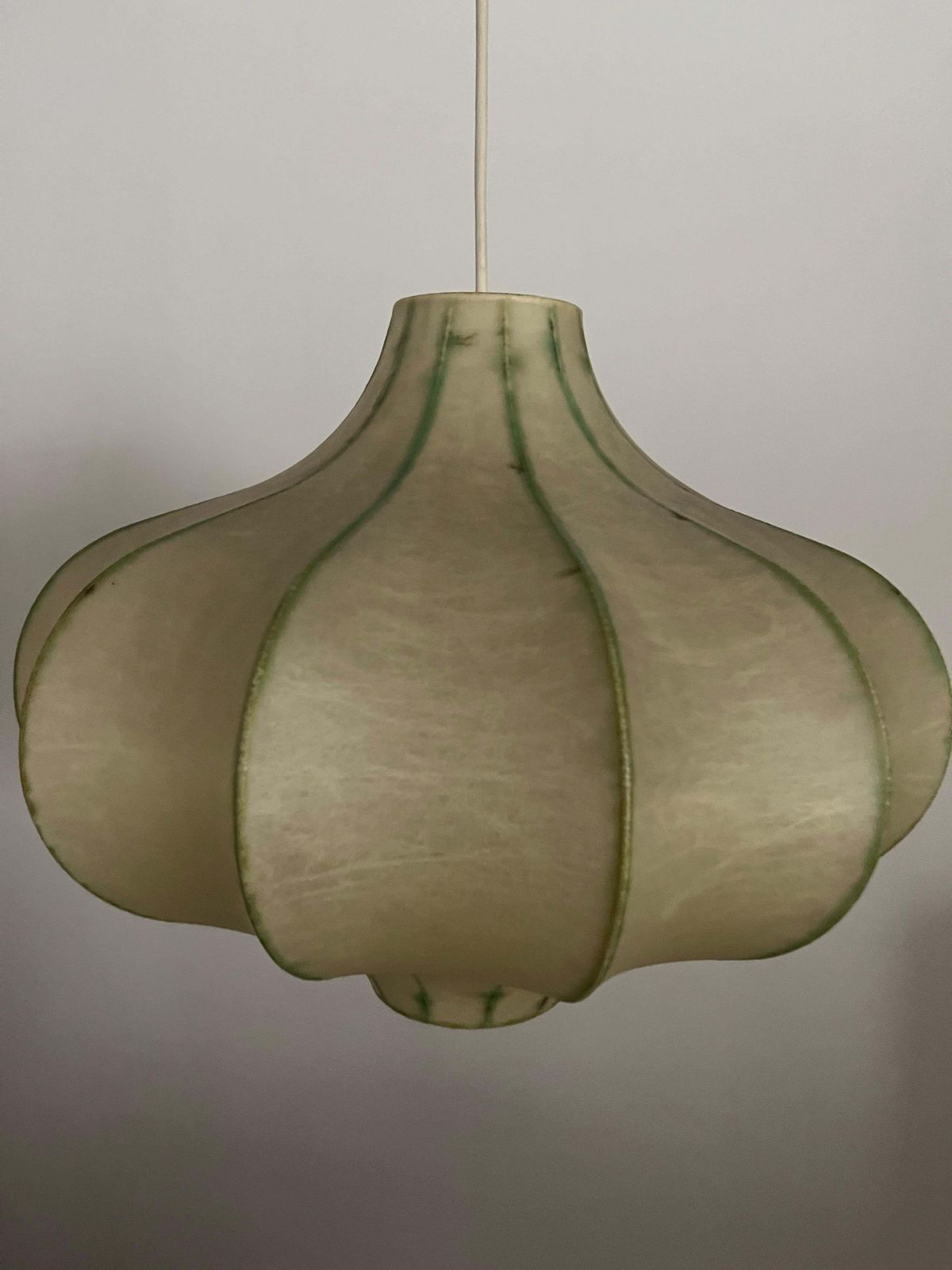 photo furniture Mid Century German "Cocoon" Chandelier By Goldkant Leuchten, 1970s