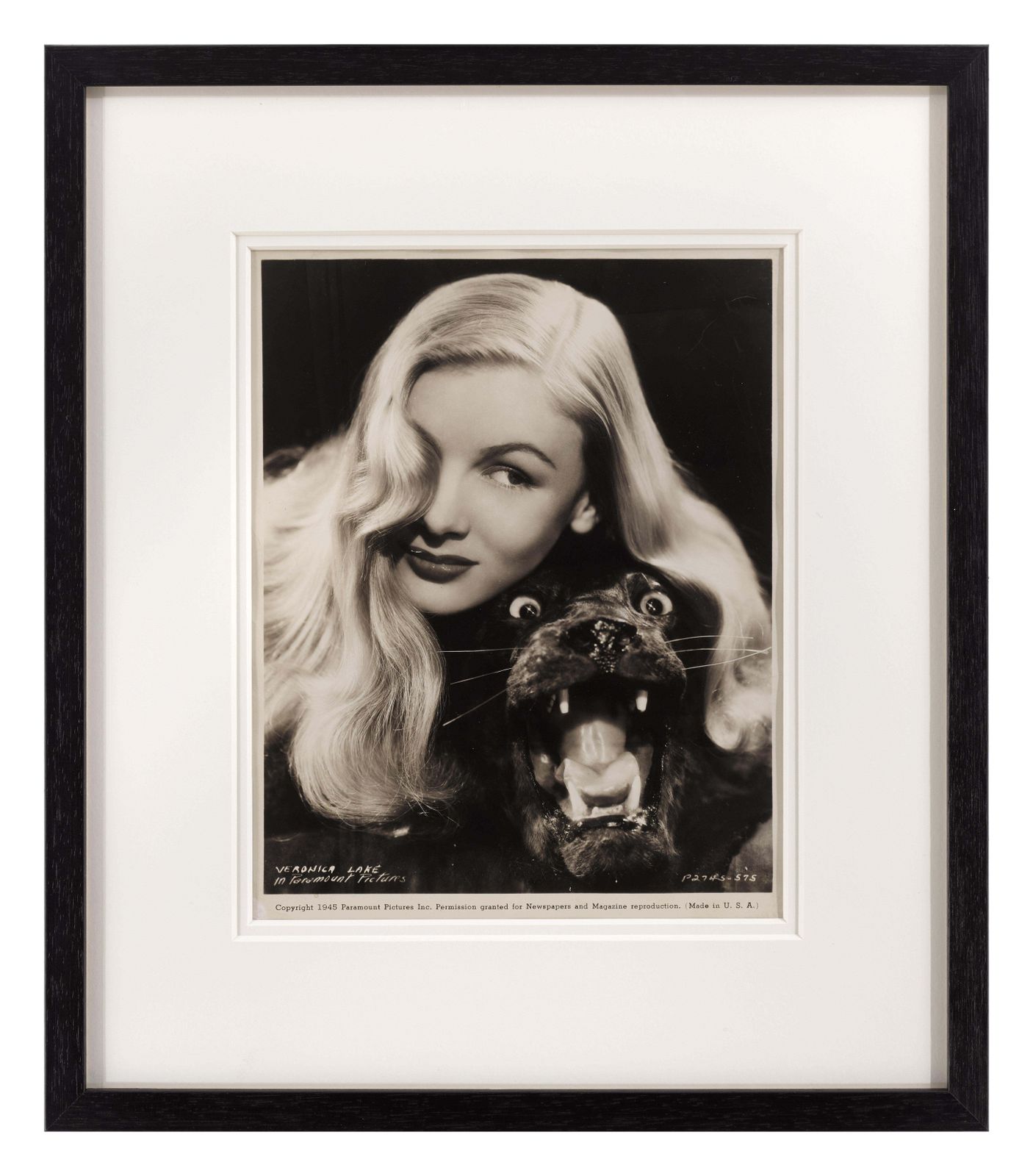 Veronica Lake photo Art
