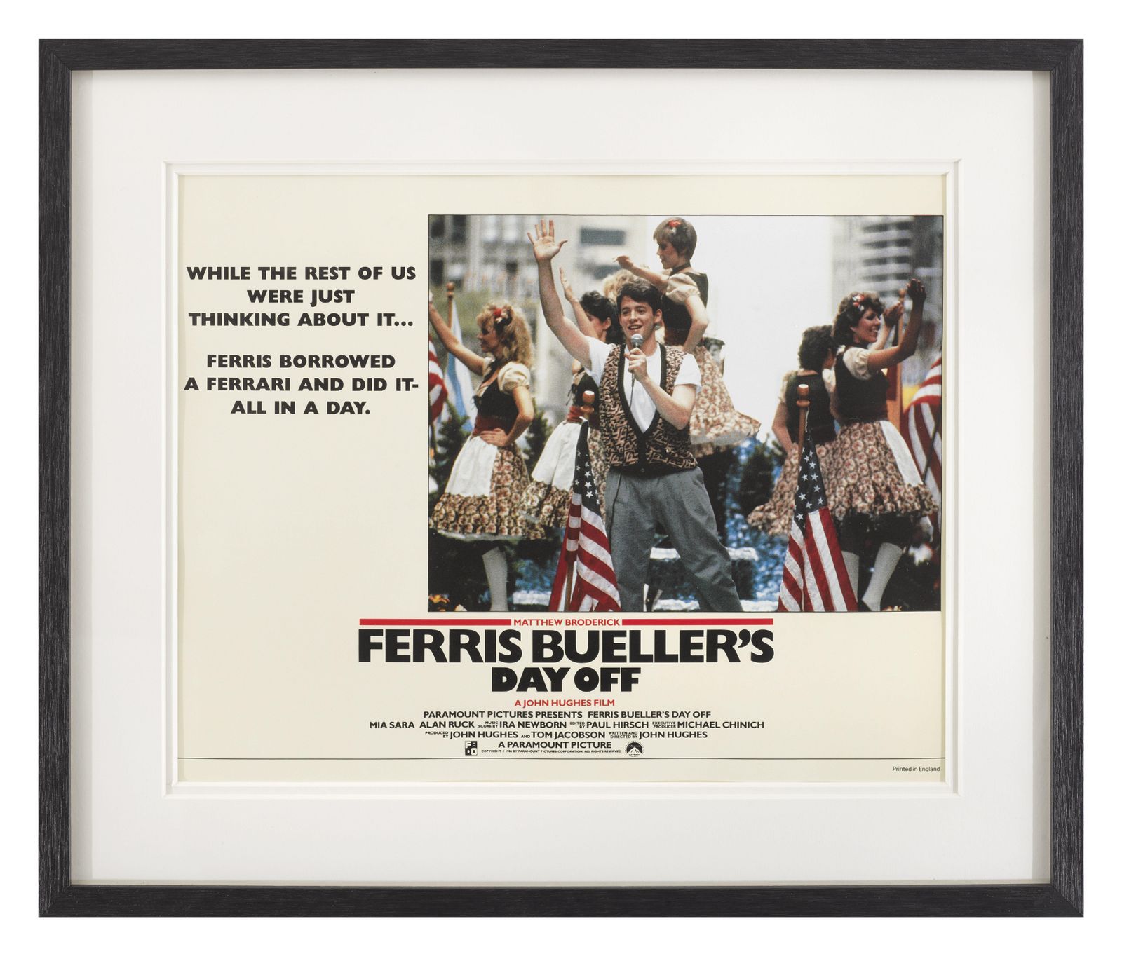 Ferris Bueller's Day Off photo for sale