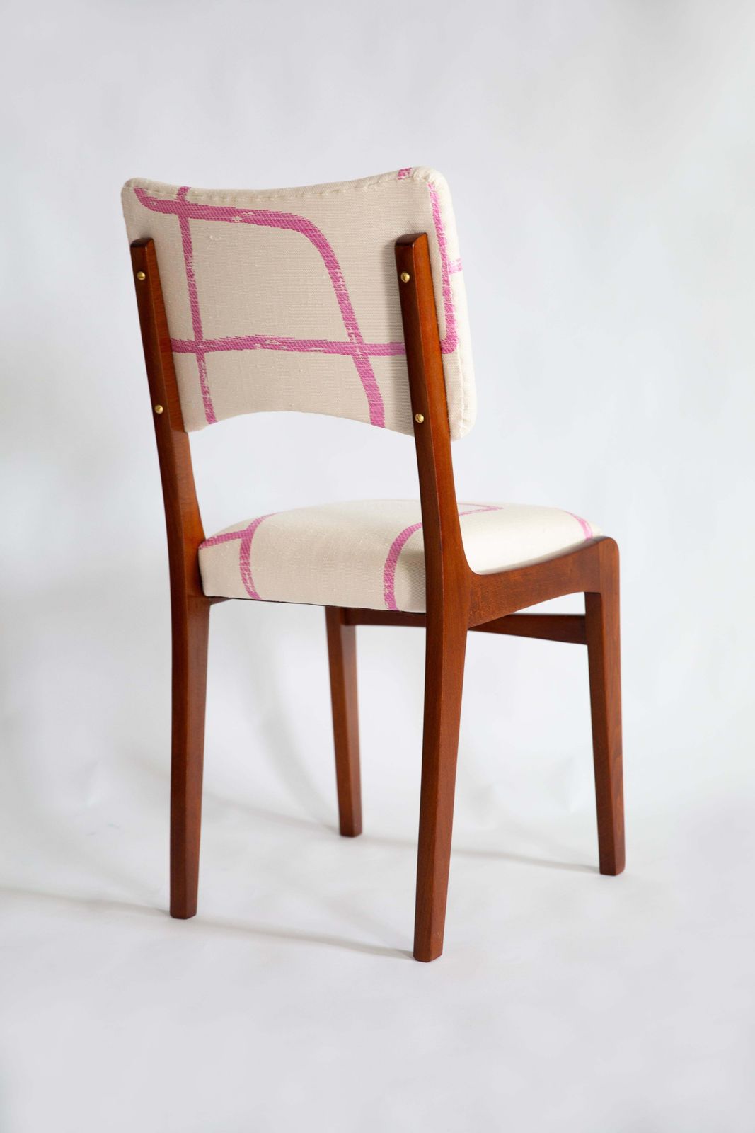 Mid Century Fauteuil, Promenade Kafkaïenne Jacquard, Rajmund Halas, Polen, Jaren 1960 photo 690.0