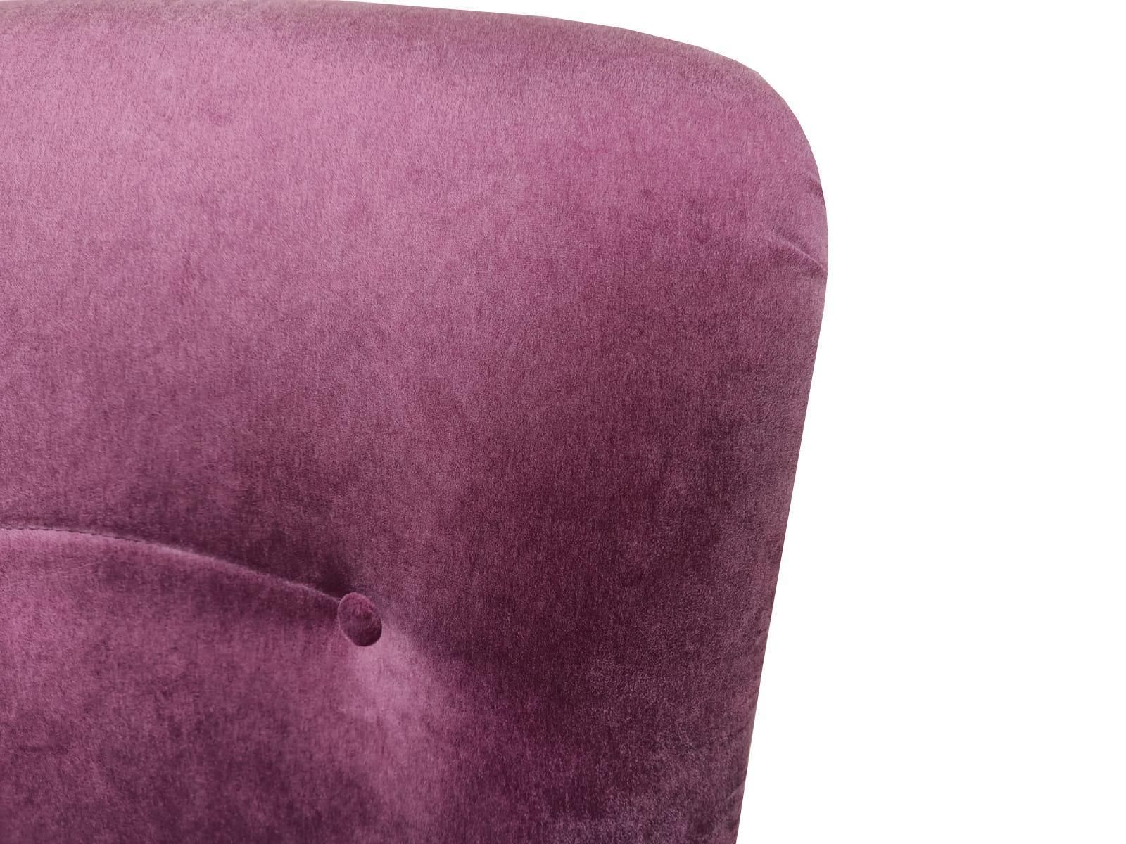 Vintage Burgundy Big Armchair, Europe, 1960s photo Furniture