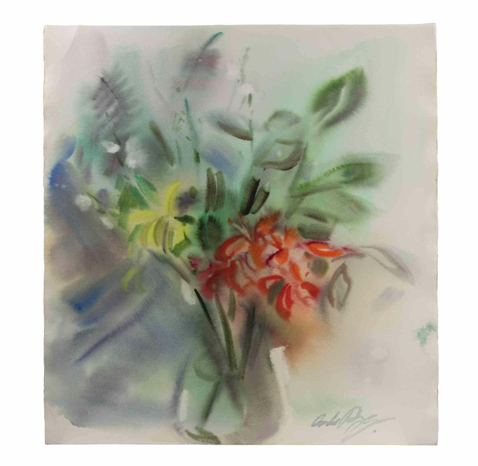 Carlo Ravagnanstill Life   Drawing By Carlo Ravagnan   1960s1960s