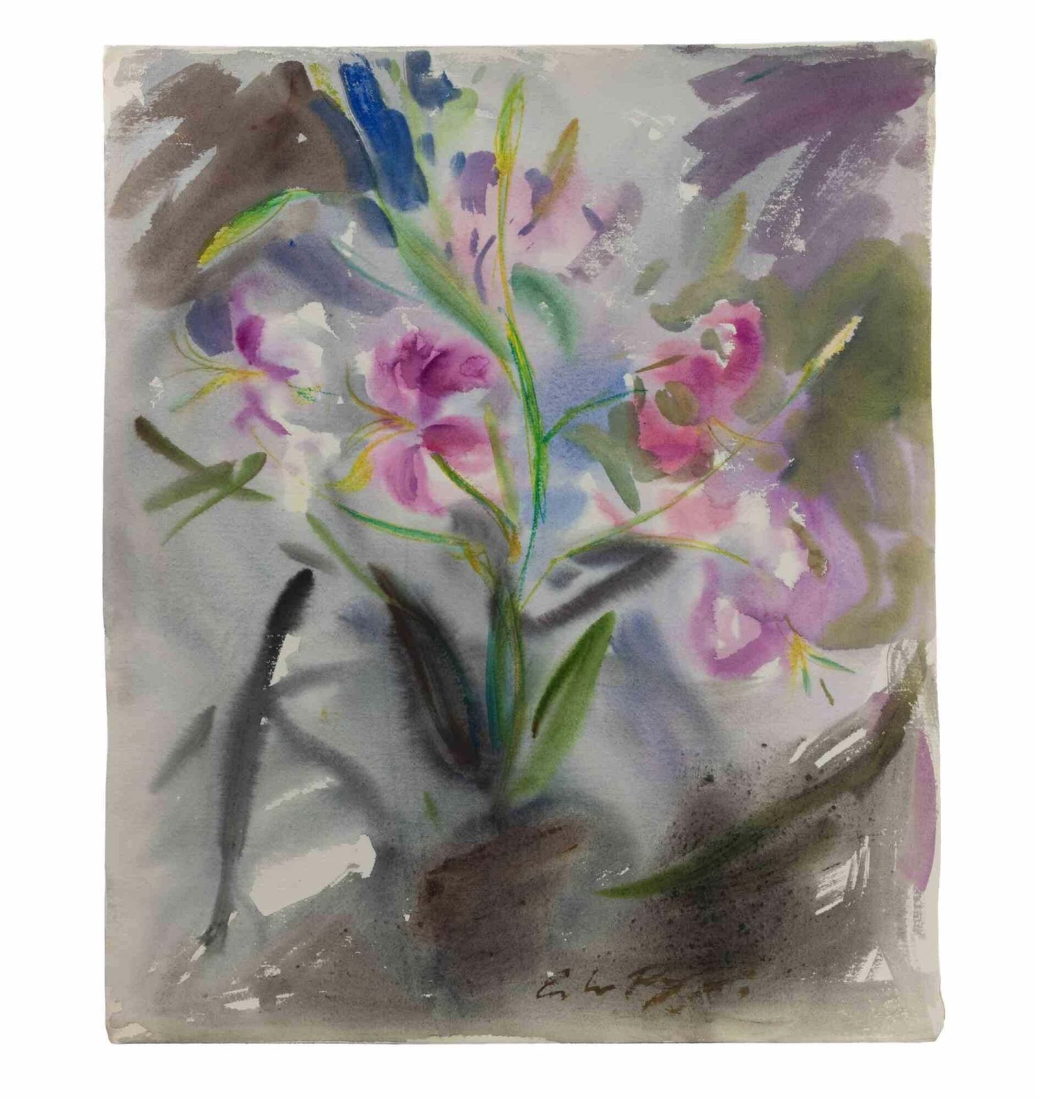 Carlo Ravagnanstill Life   Drawing By Carlo Ravagnan   1960s1960s photo furniture