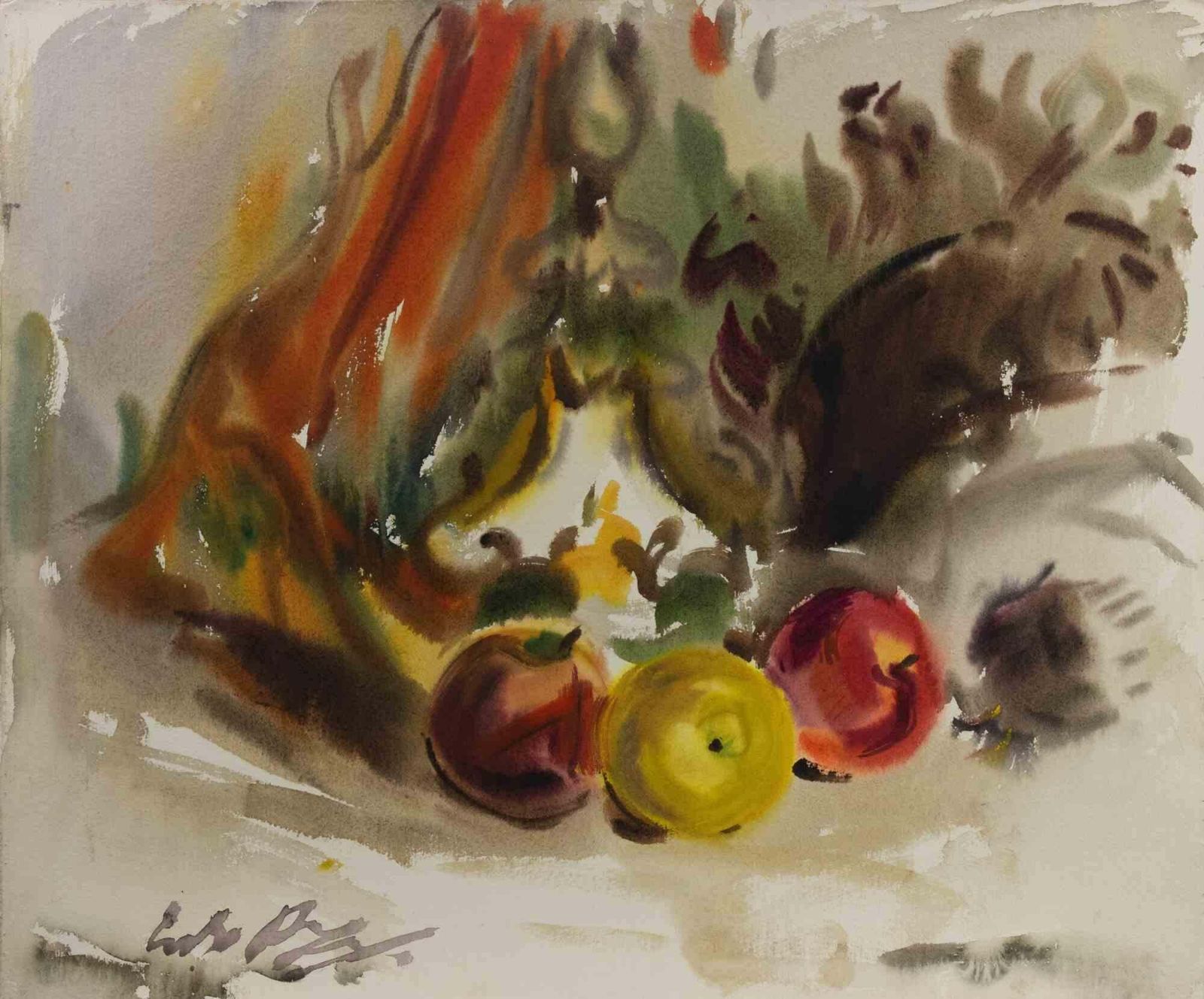 Carlo Ravagnanstill Life   Drawing By Carlo Ravagnan   19731973