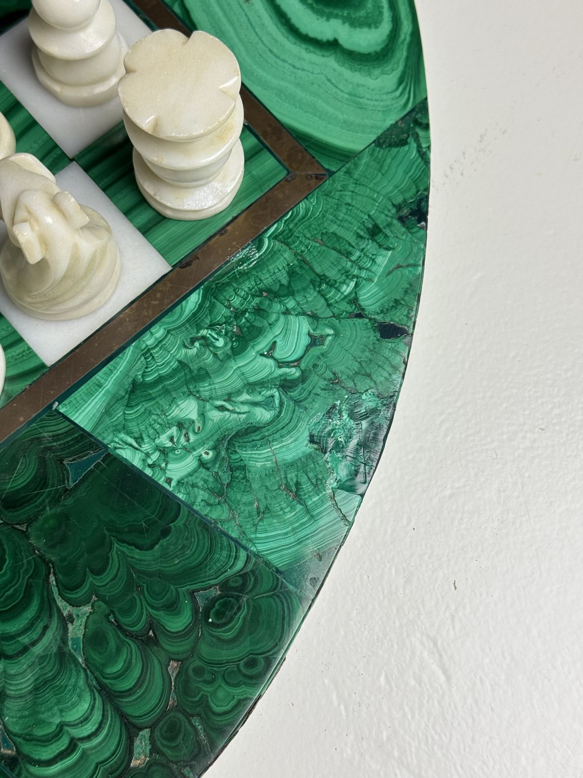 photo vinterior Malachite Chess Set 1960 Congo