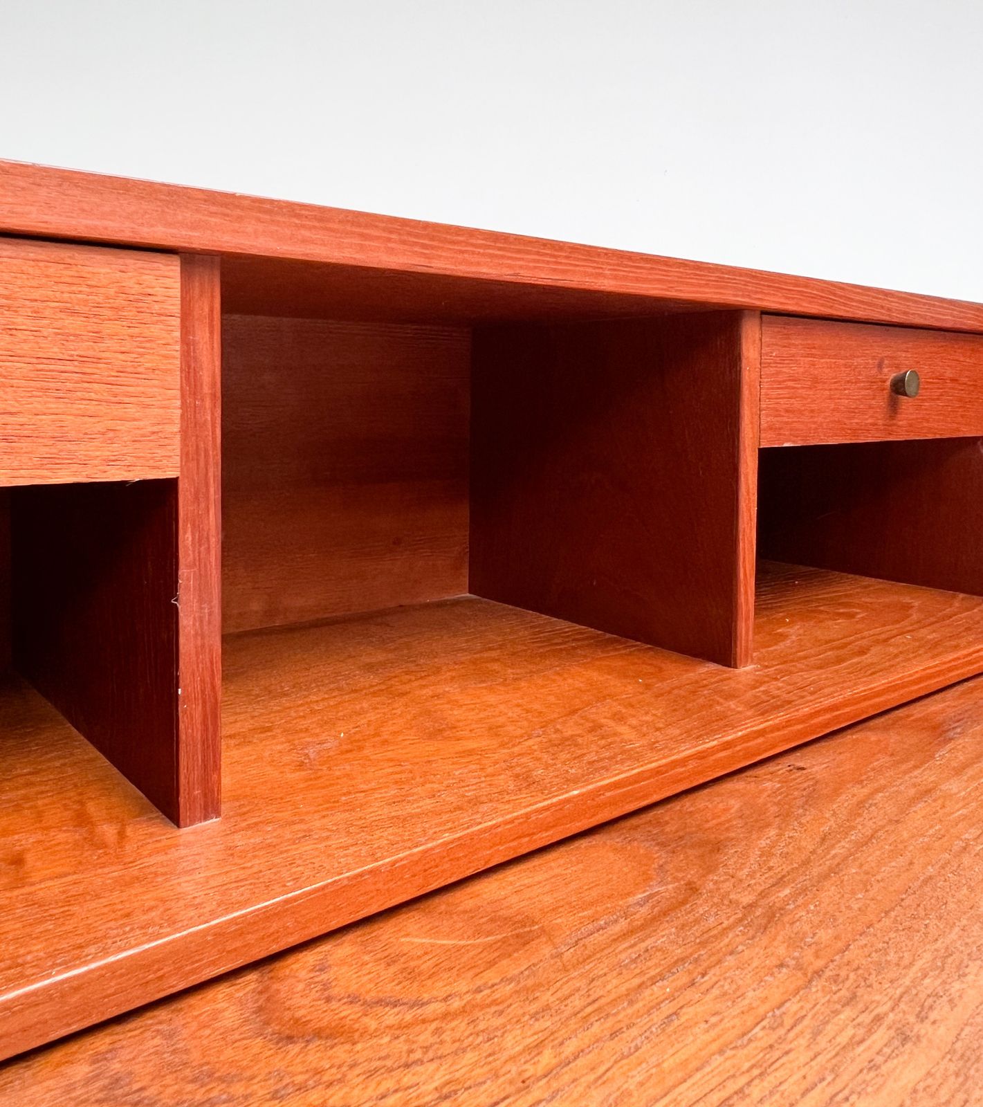 Furniture Charming Danish Secretary Or Dressing Table   Charming Danish Secretary Or Dressing Table, 1960's photo
