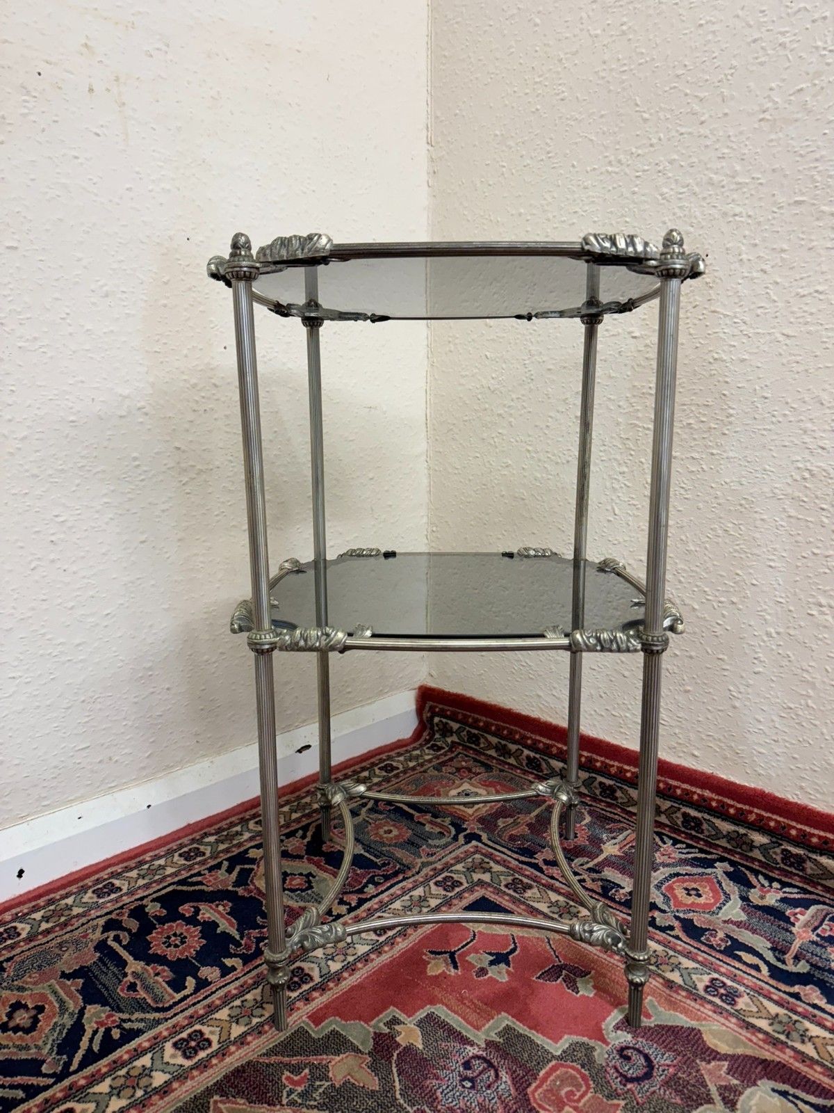 Fabulous Quality French Metal Accent Table Circa 1930 photo Furniture
