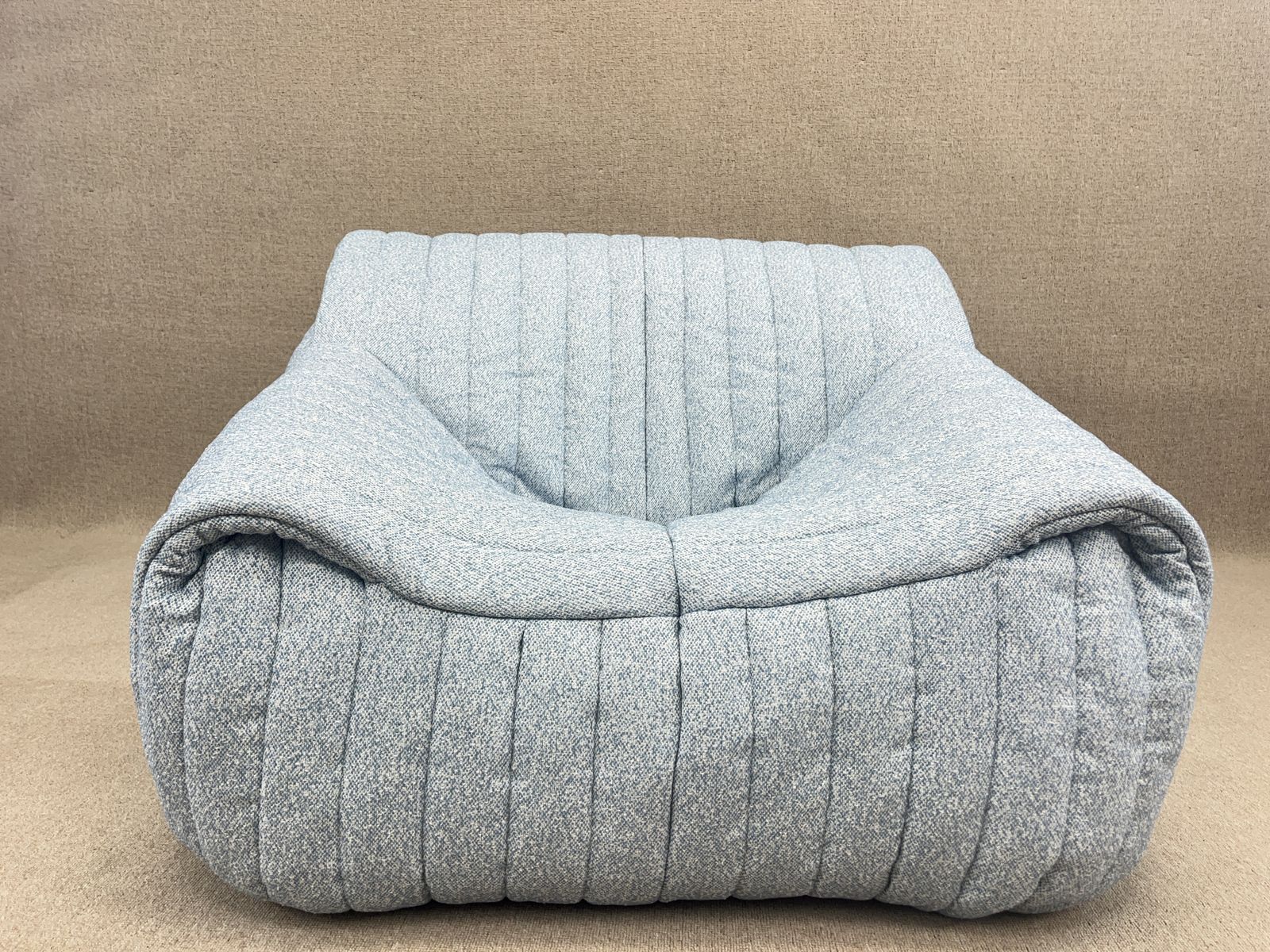 photo vintage Light Blue Armchair Sandra  By A.Hieronimus For Cinna (Ligne Roset Group)