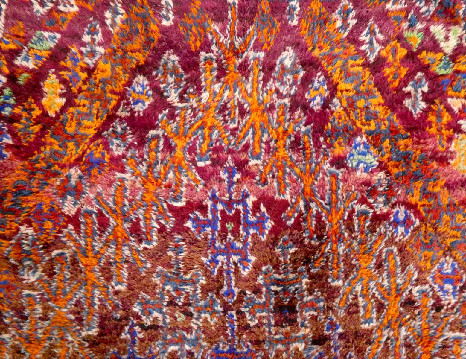 Midcentury Moroccan Zayane Rug photo Textiles