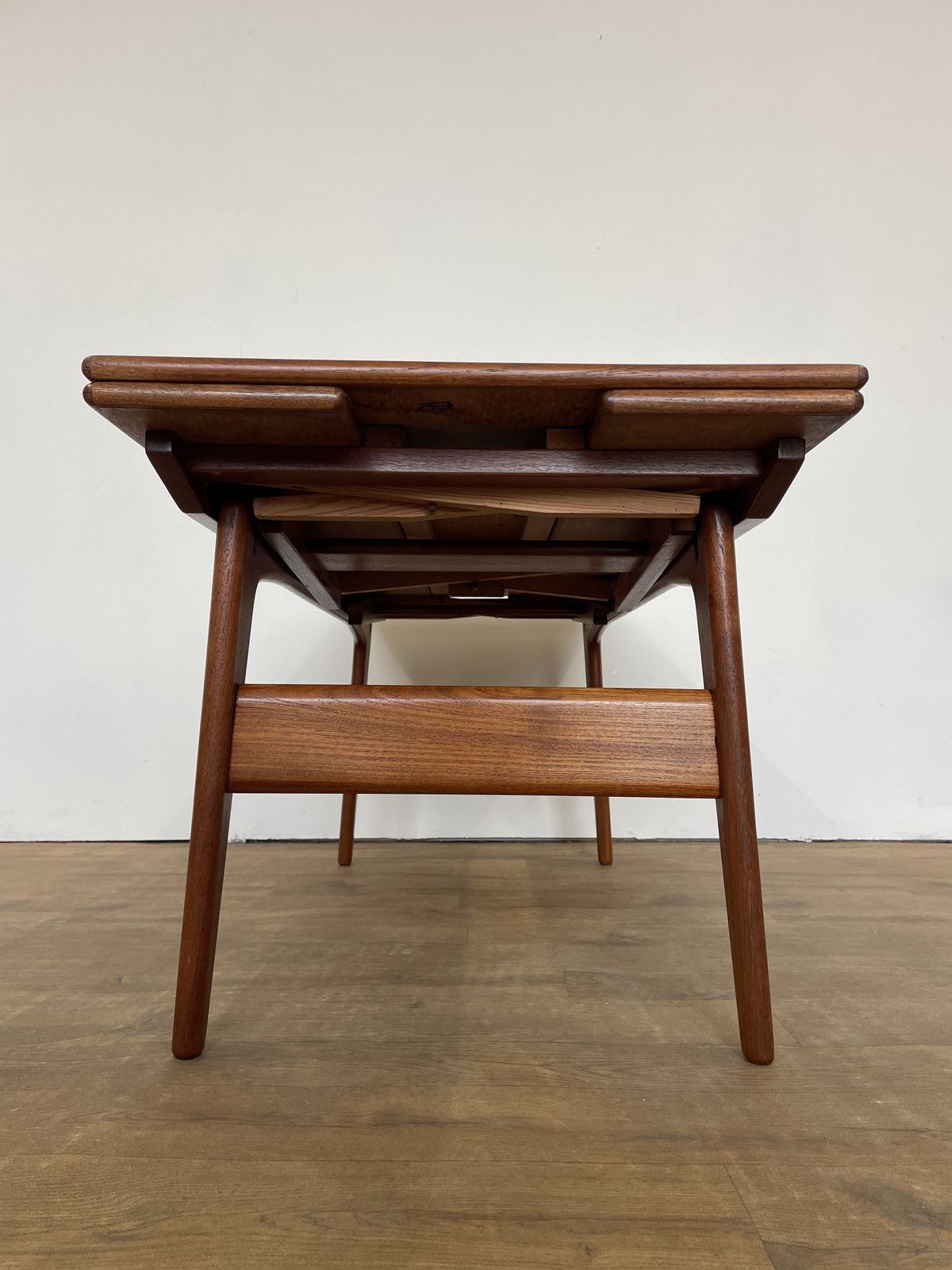 Mid Century Danish Trioh Teak Metamorphic Elevator Table – 1960s photo buy