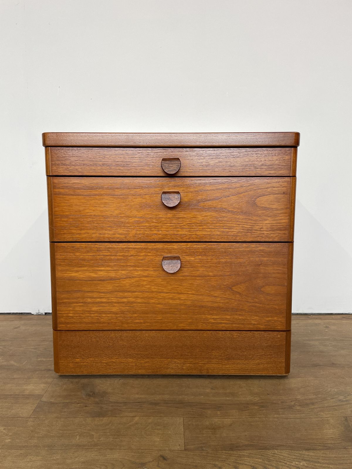 Mid Century Stag Bedside Cabinet In Teak Veneer, 1960s photo buy