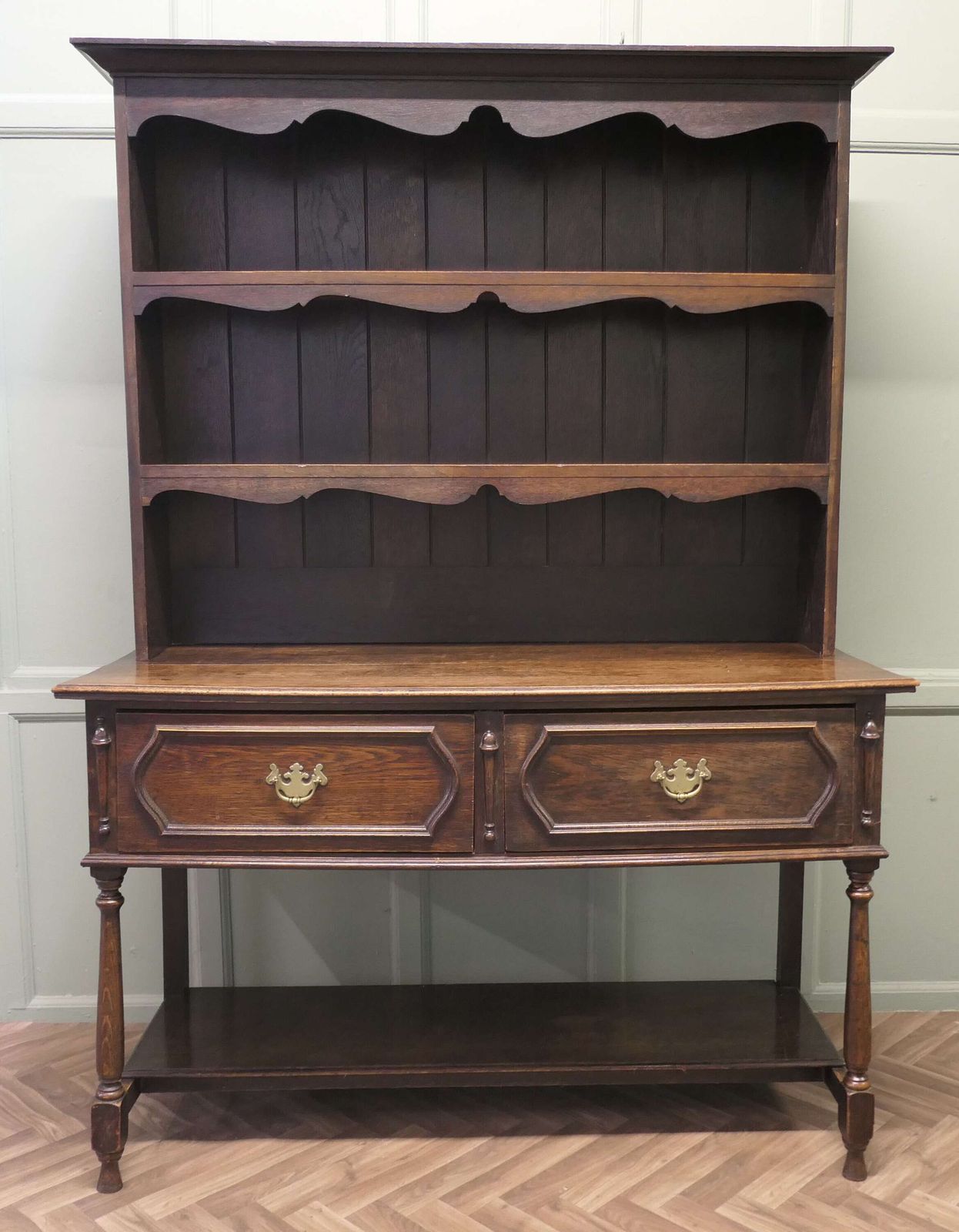 Gothic Country Solid Oak Welsh Dresser photo furniture