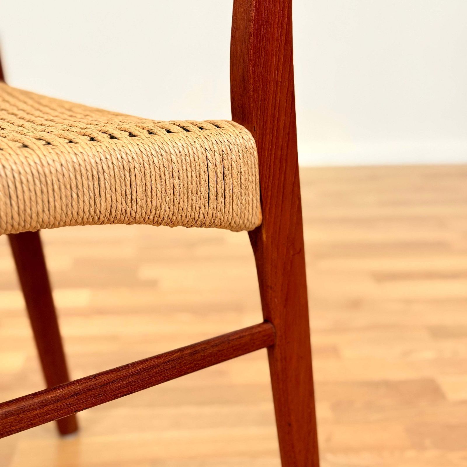 Single Dining Chair In Teak By Arne Wahl Iversen For Glyngøre Stolefabrik, Model 'Gs60' photo vinterior