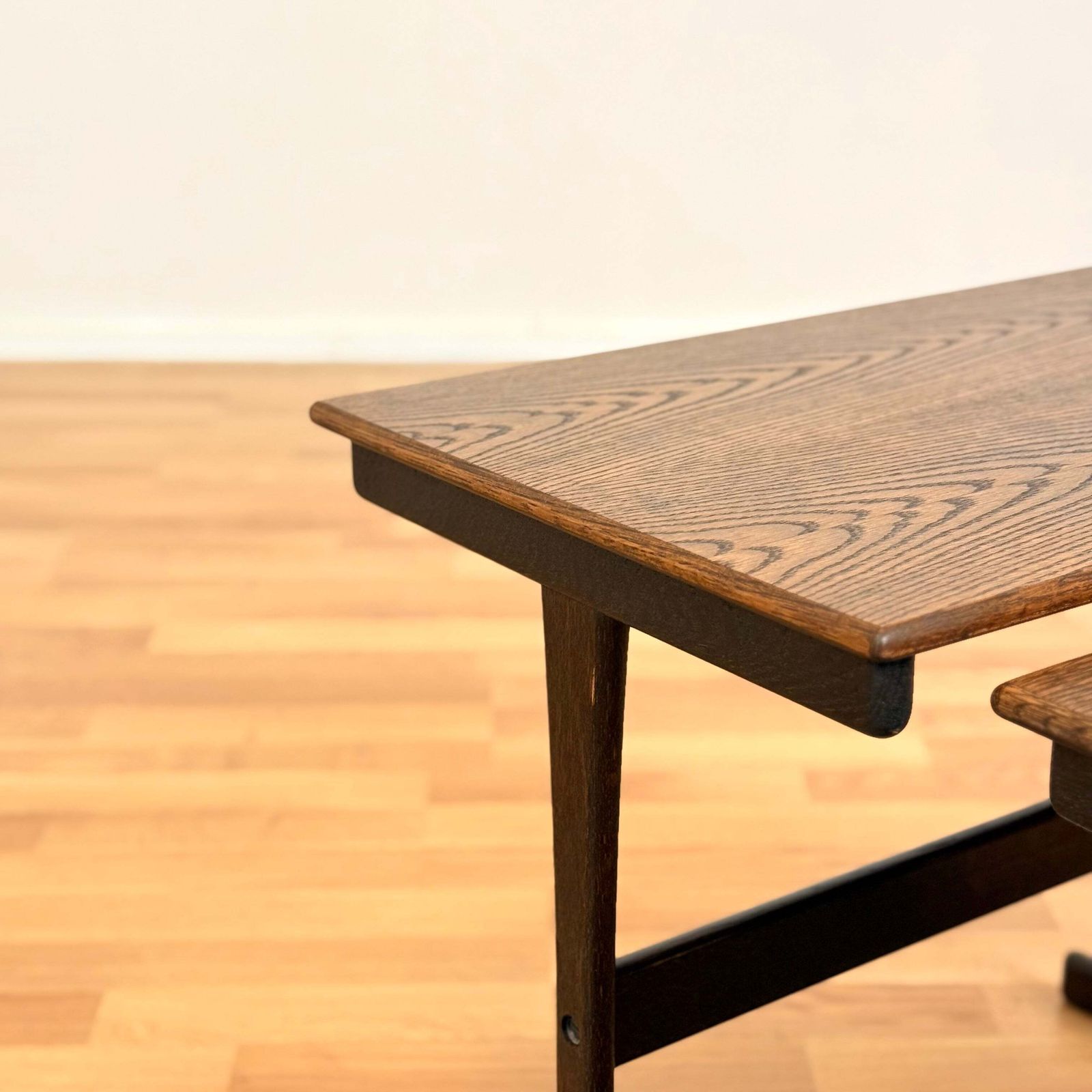 Danish Set Of Nest Of Tables In Stained Oak photo vinterior