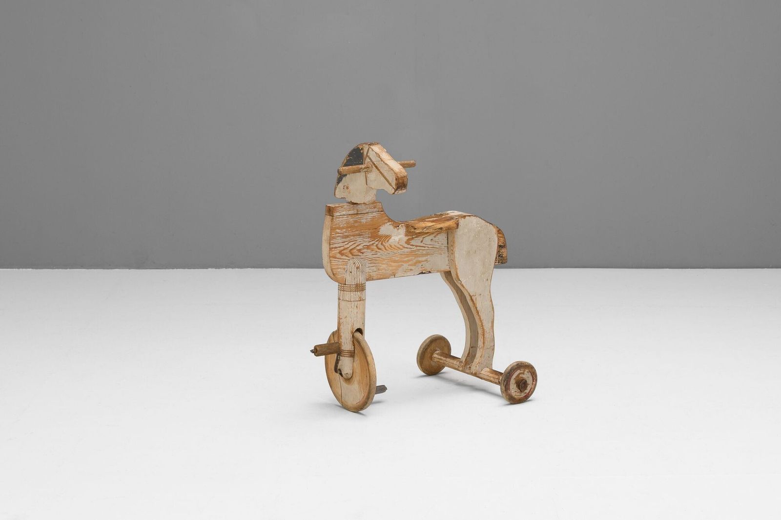 Swedish Toy Horse, 1900s, Pine photo for sale