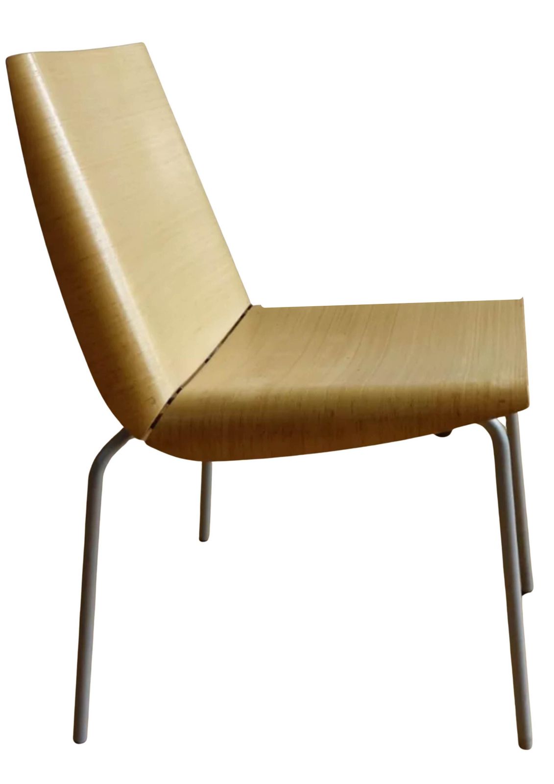 photo furniture Italian Bent Plywood Millefoglie Plank Stacking Chair Designed By Cisotti And Laube Made In Italy 1990's Four Chairs In Stock, Price Per Chair Ol