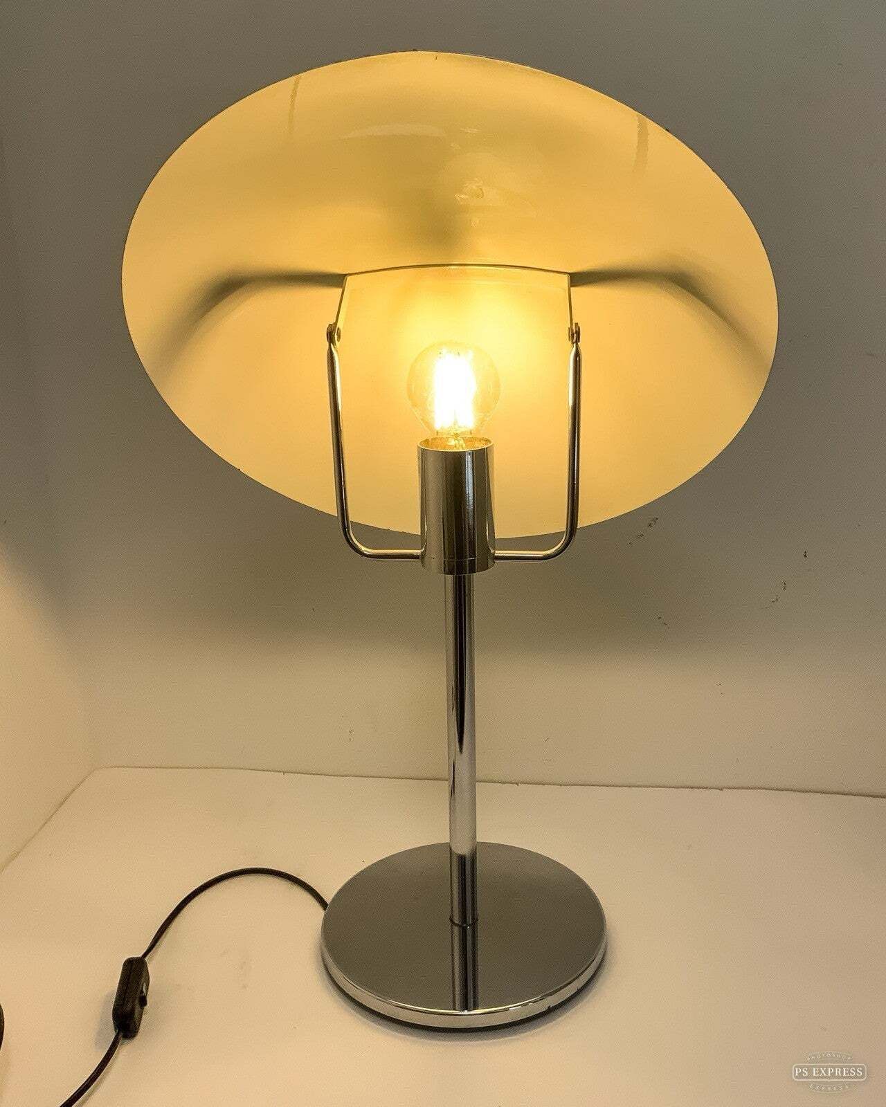 Space Age Ufo Mushroom Table Lamp By Sce France 70s 44cm photo Lighting