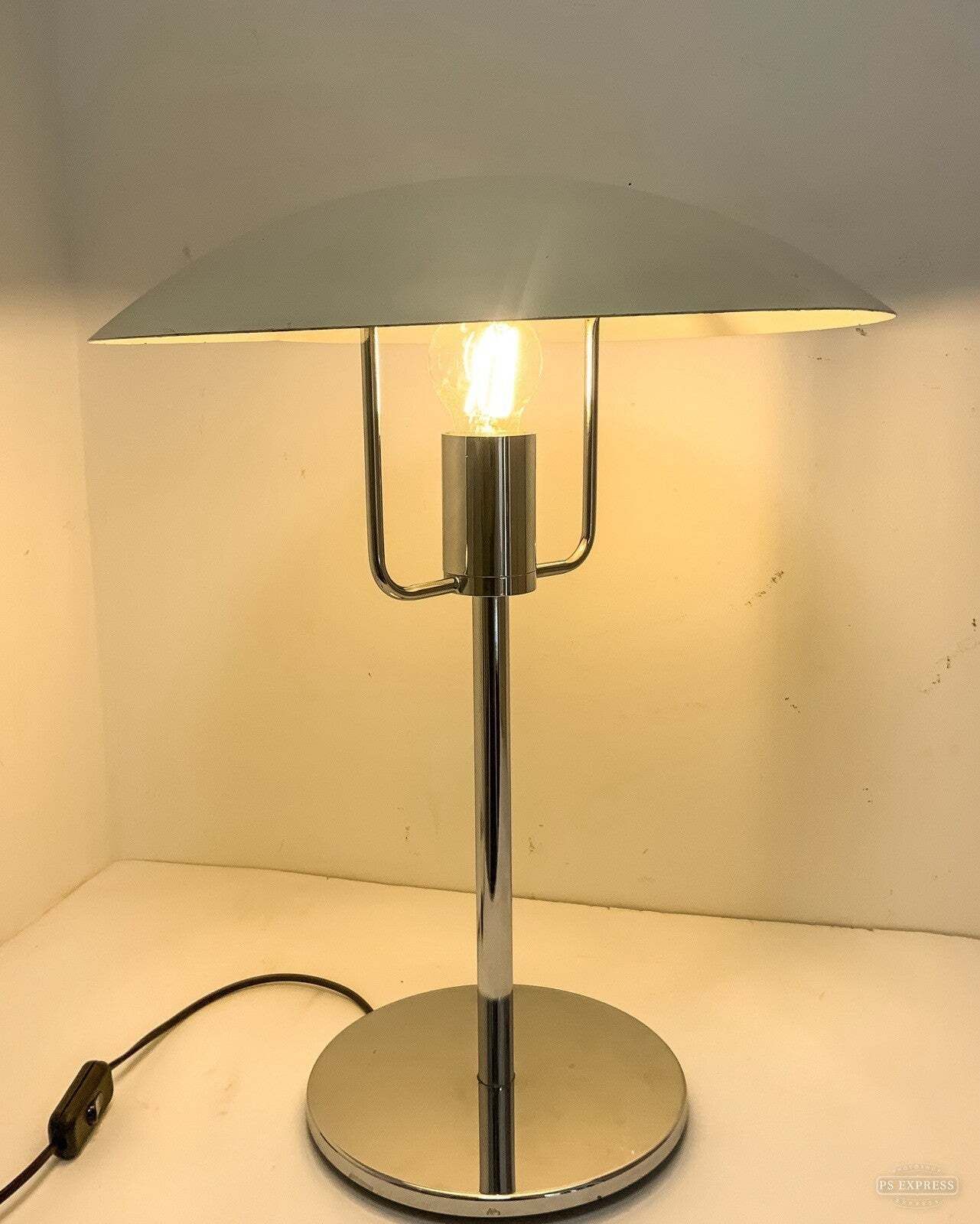 Space Age Ufo Mushroom Table Lamp By Sce France 70s 44cm photo 325.0