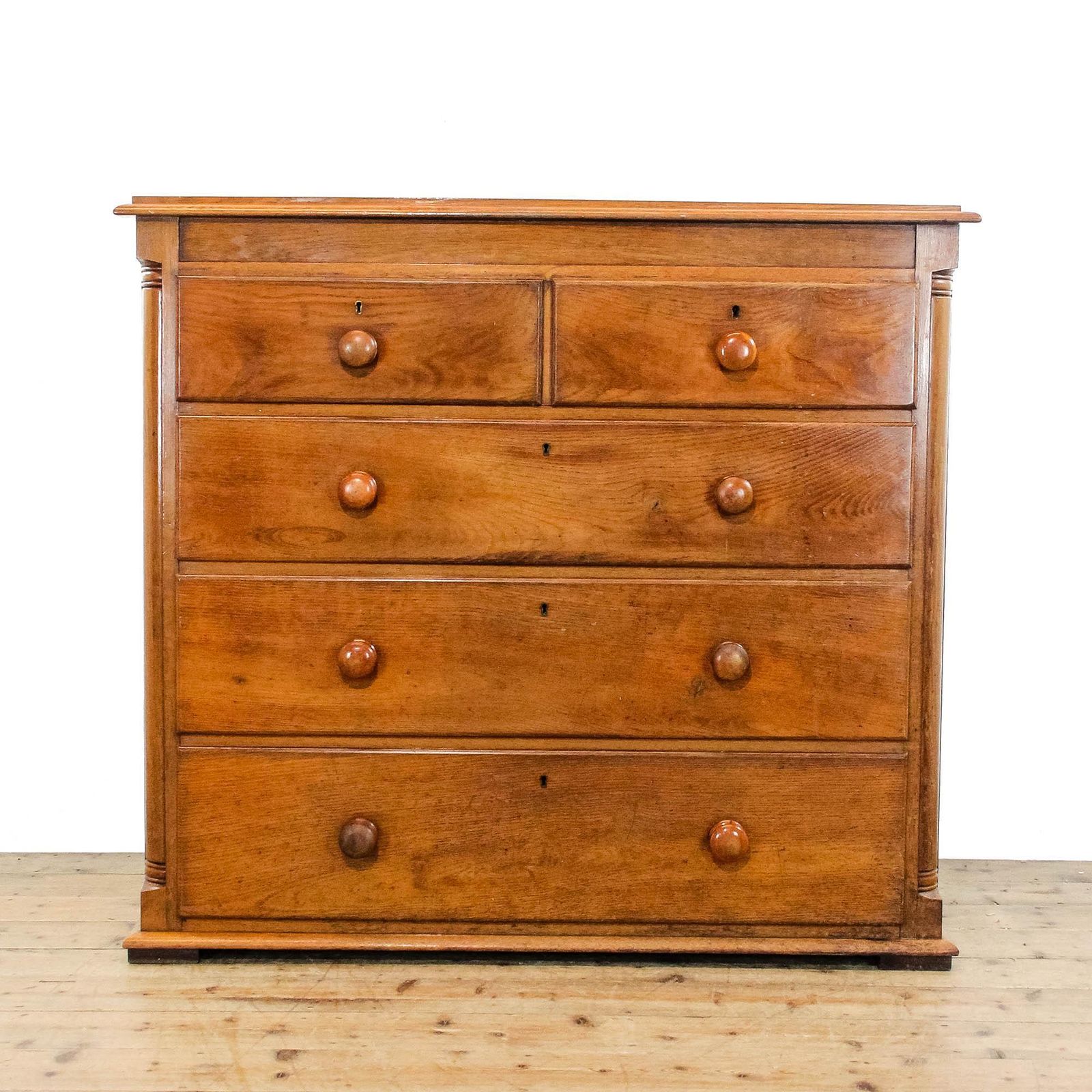 Antique 19th Century Oak Chest Of Drawers | Antique Storage | Bedroom Drawers | Antique Chest Of Drawer
