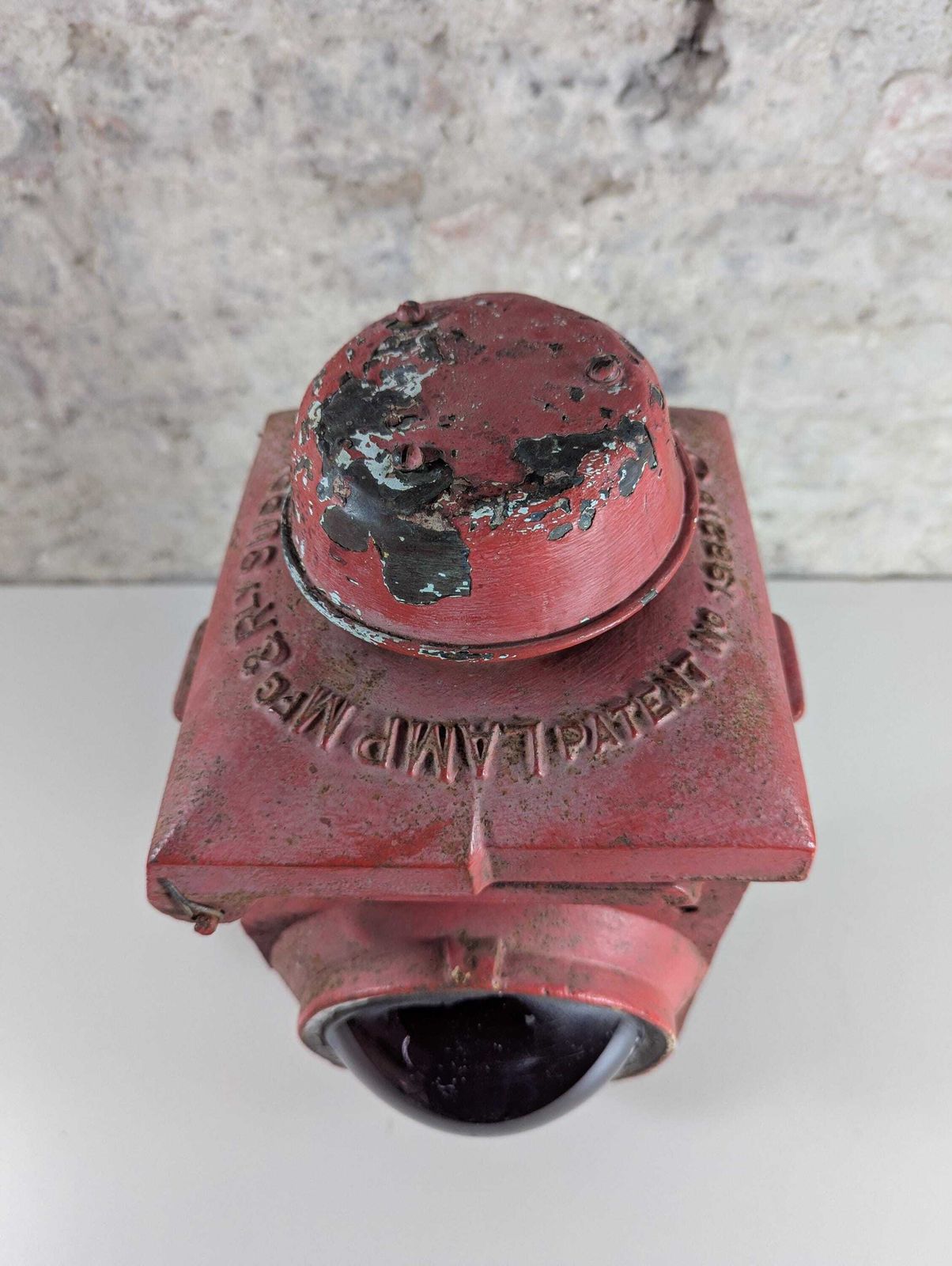 Antique Vintage Railway Crossing Lamp By Lamp Manufacturing & Railway Supplies Ltd London G72 photo Lighting