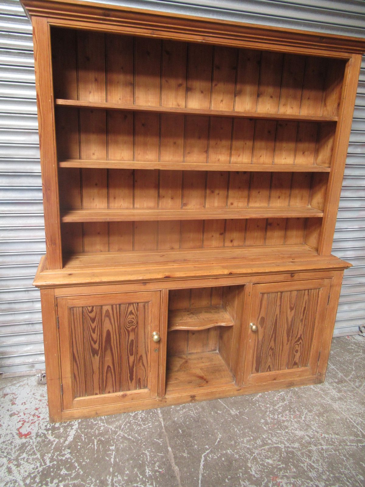 Furniture Victorian   Pitch Pine   Dresser,  1880s photo