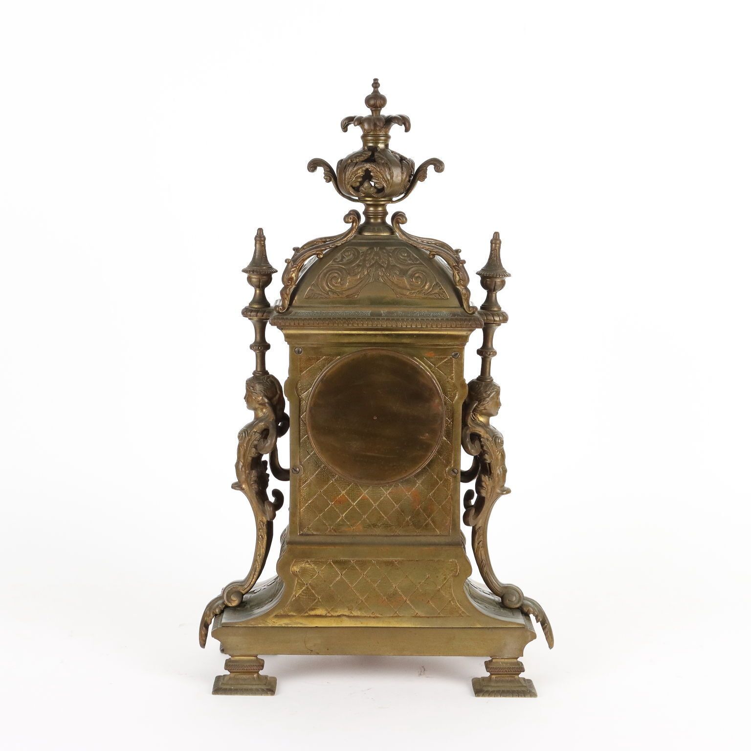 photo furniture Triptych Clock Bronze France XIX Century