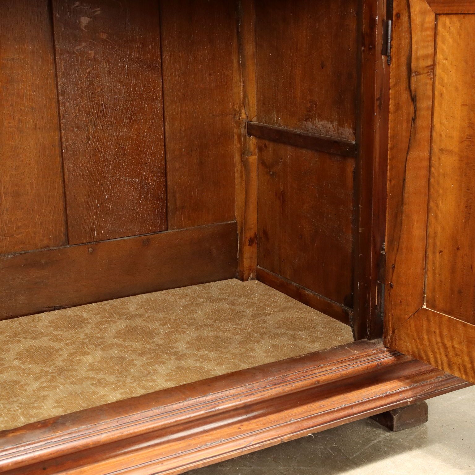 photo for sale Antique Cupboard Walnut Double Top Provence XVIII Century