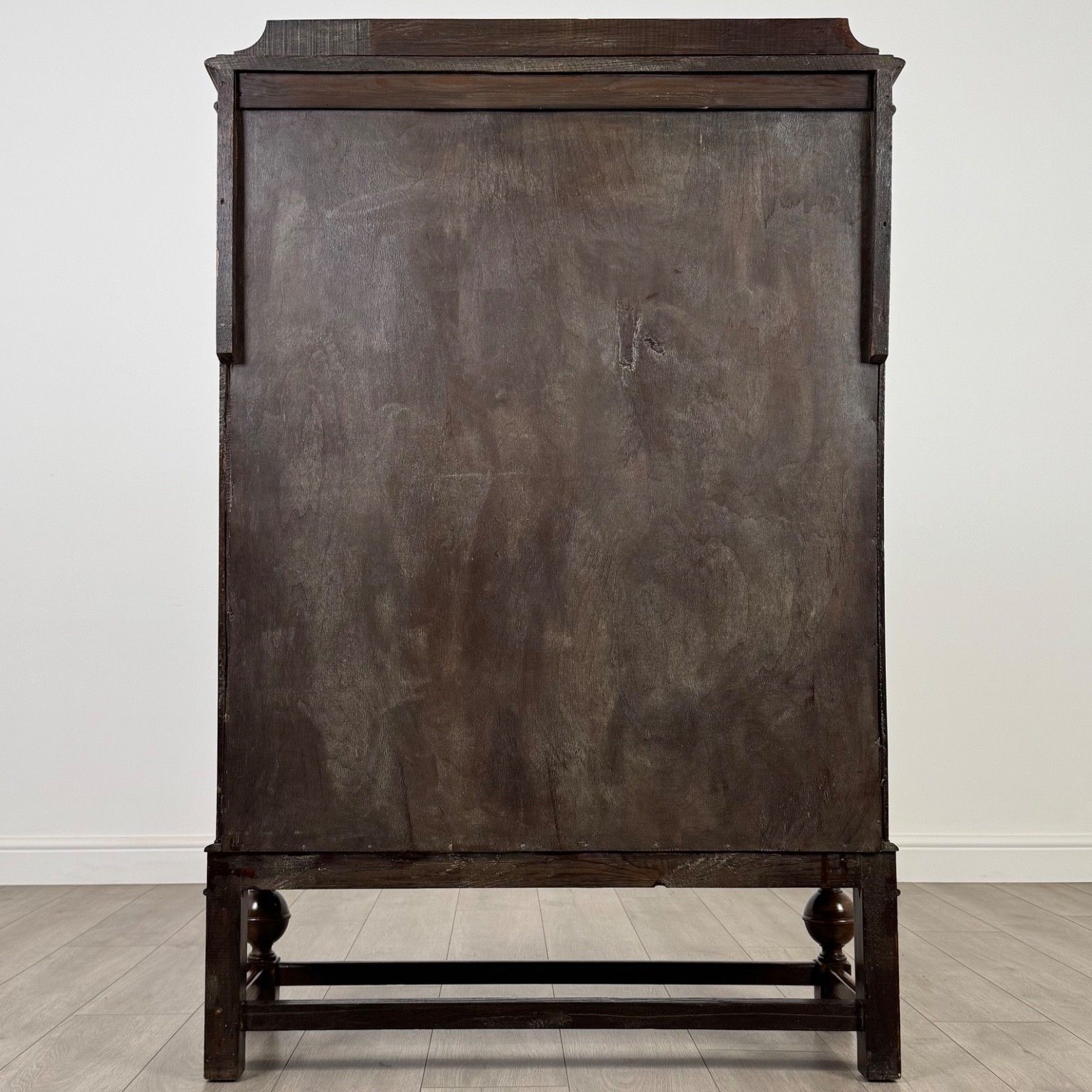 Antique 20th Century Glazed Display Cabinet In Oak photo buy
