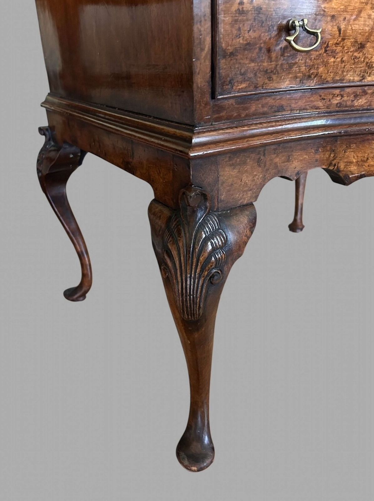 An Attractive Small Burr Walnut Desk C1920's photo buy