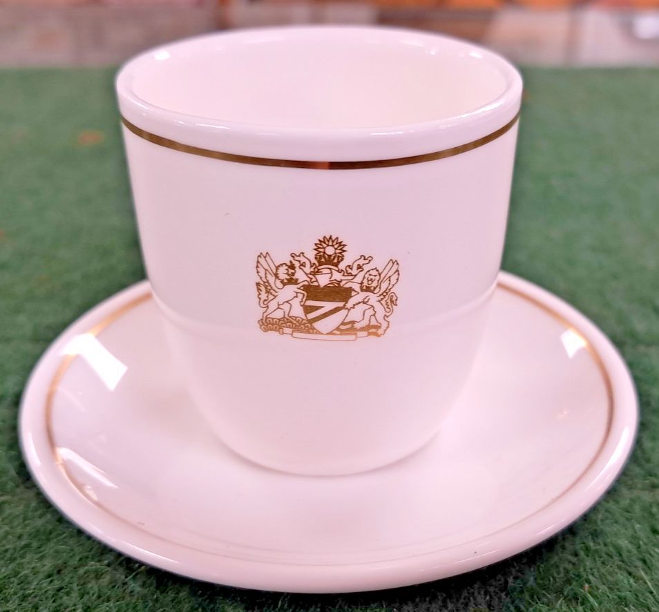 Rare Vintage Royal Doulton For British Airways Set Of 19 Egg Cups & Saucers photo for sale