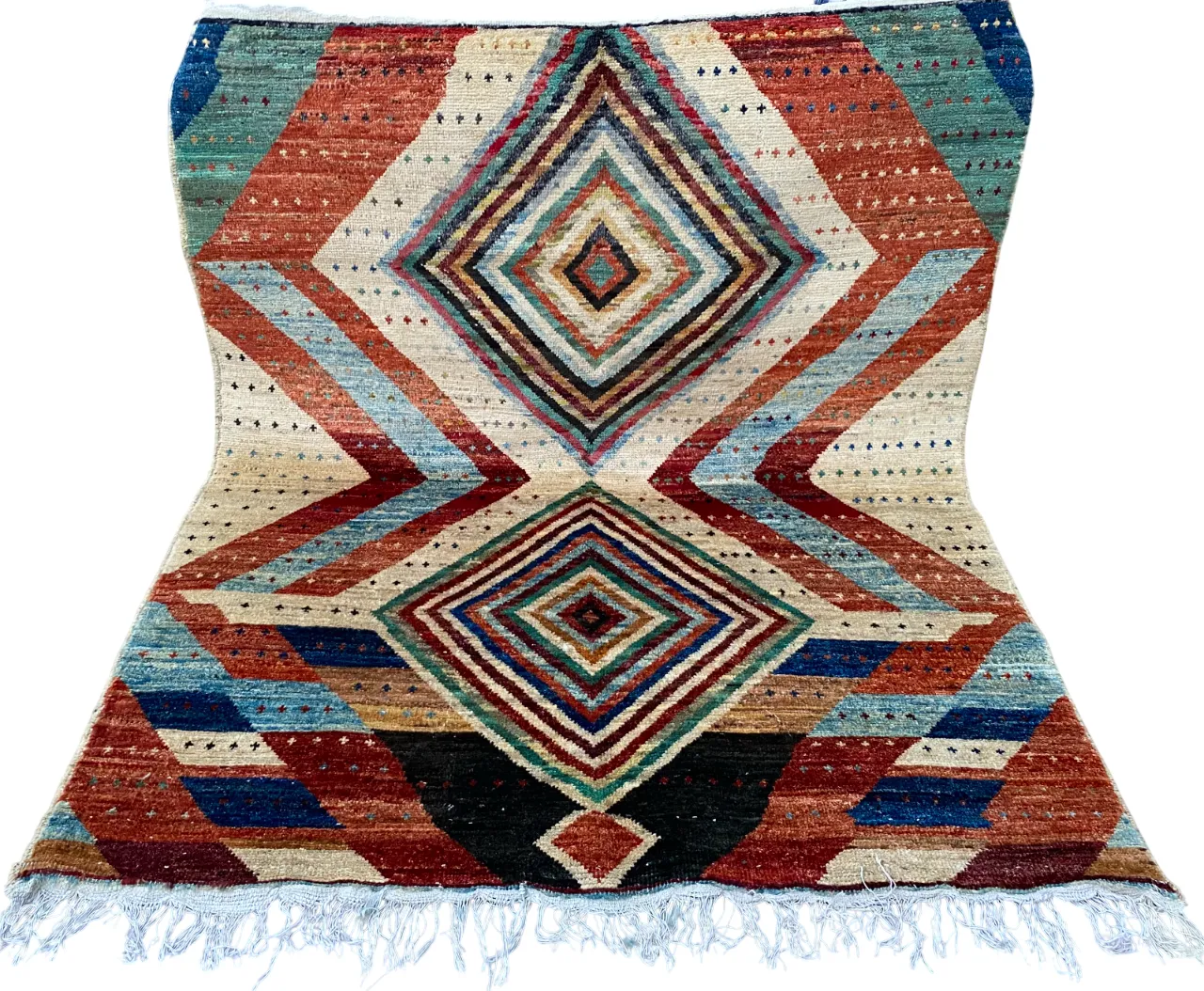 Moroccan Colourful Bohemian Living Room Bedroom Rug photo buy