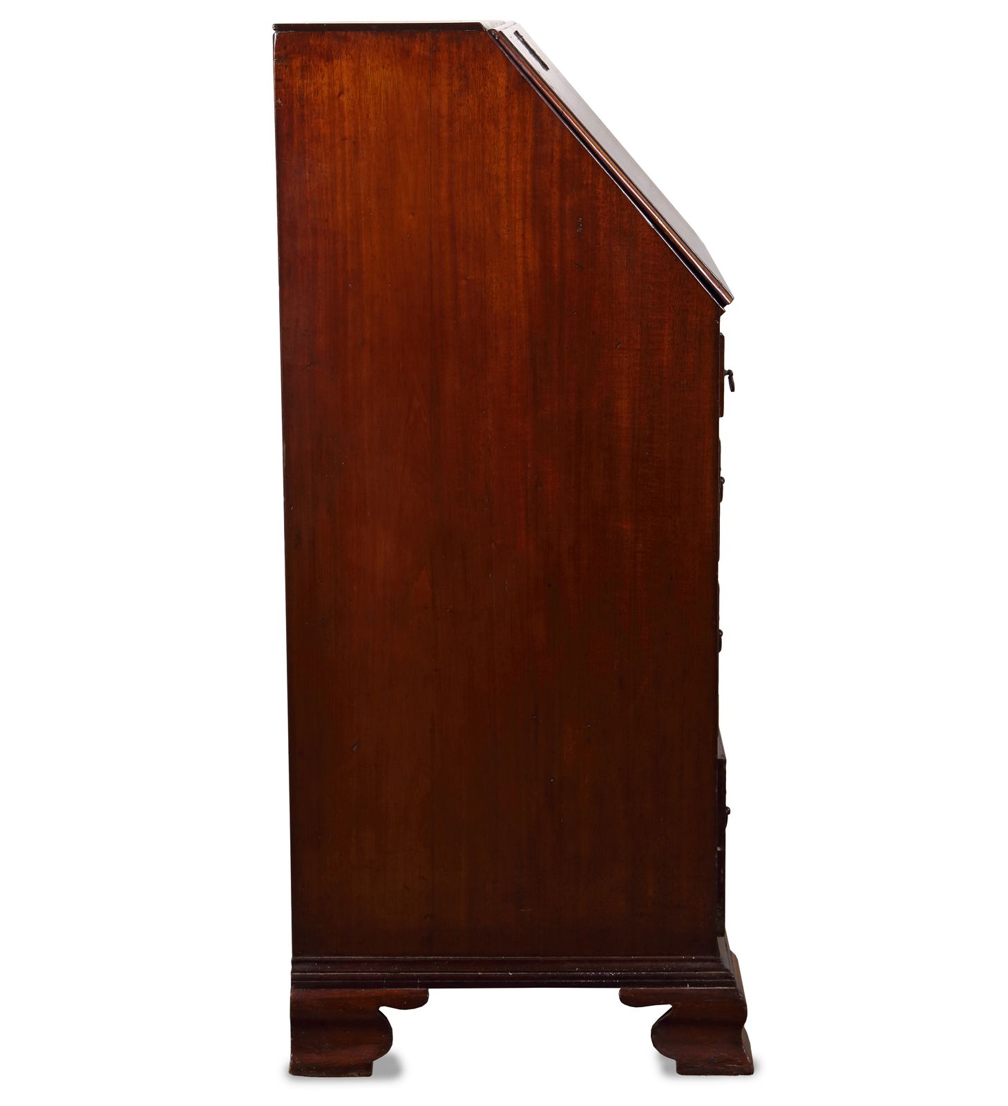 Edwardian Mahogany &  Inlaid Writing Bureau photo for sale
