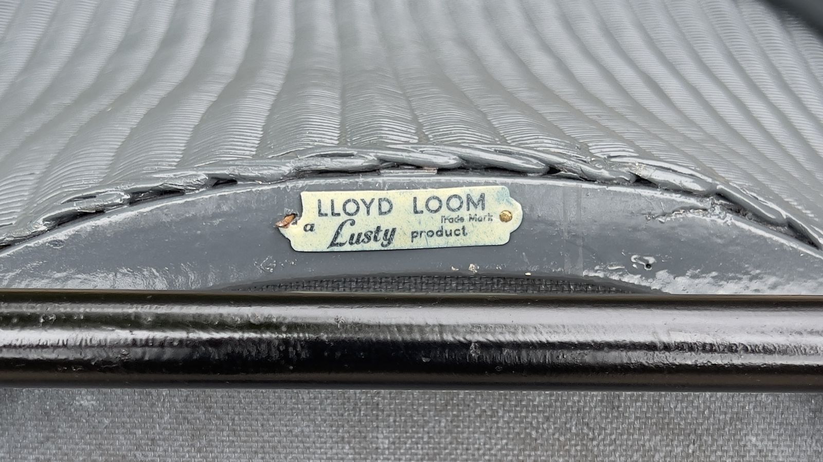 Atomic ‘Stingray’ Mid Century Lloyd Loom Chair photo 350.0