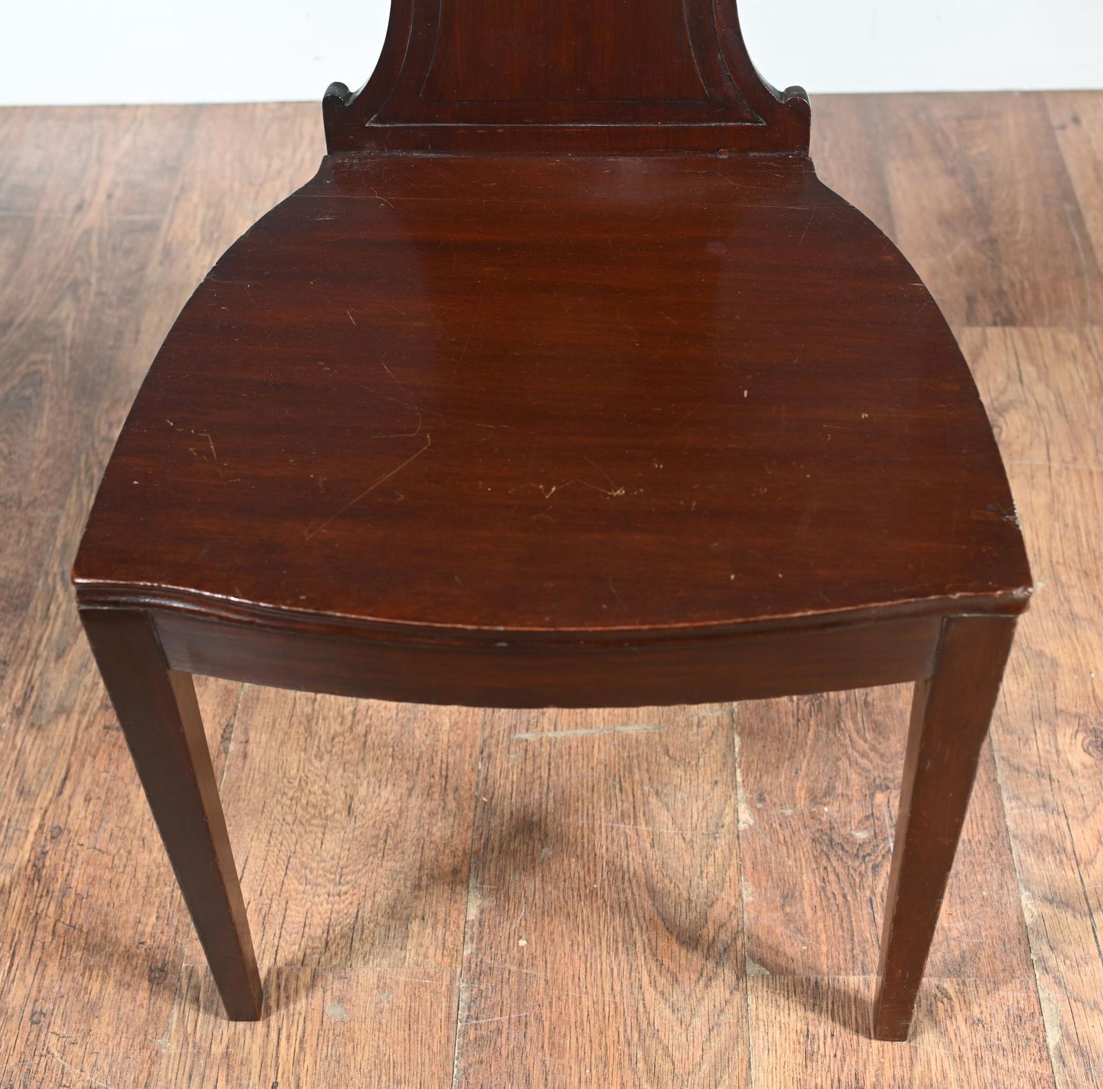 Period Regency Hall Chair Mahogany 1810 Accent photo for sale
