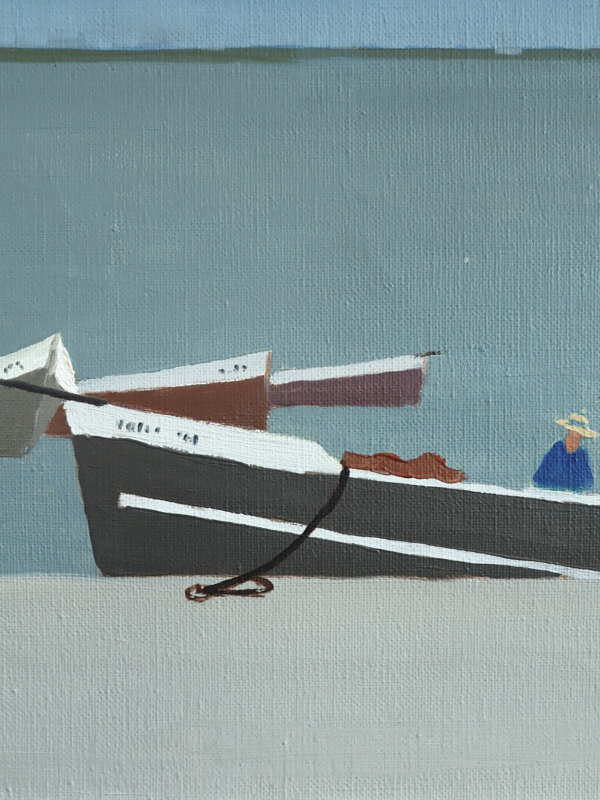photo for sale Still Waters, Quiet Shore Oil Painting
