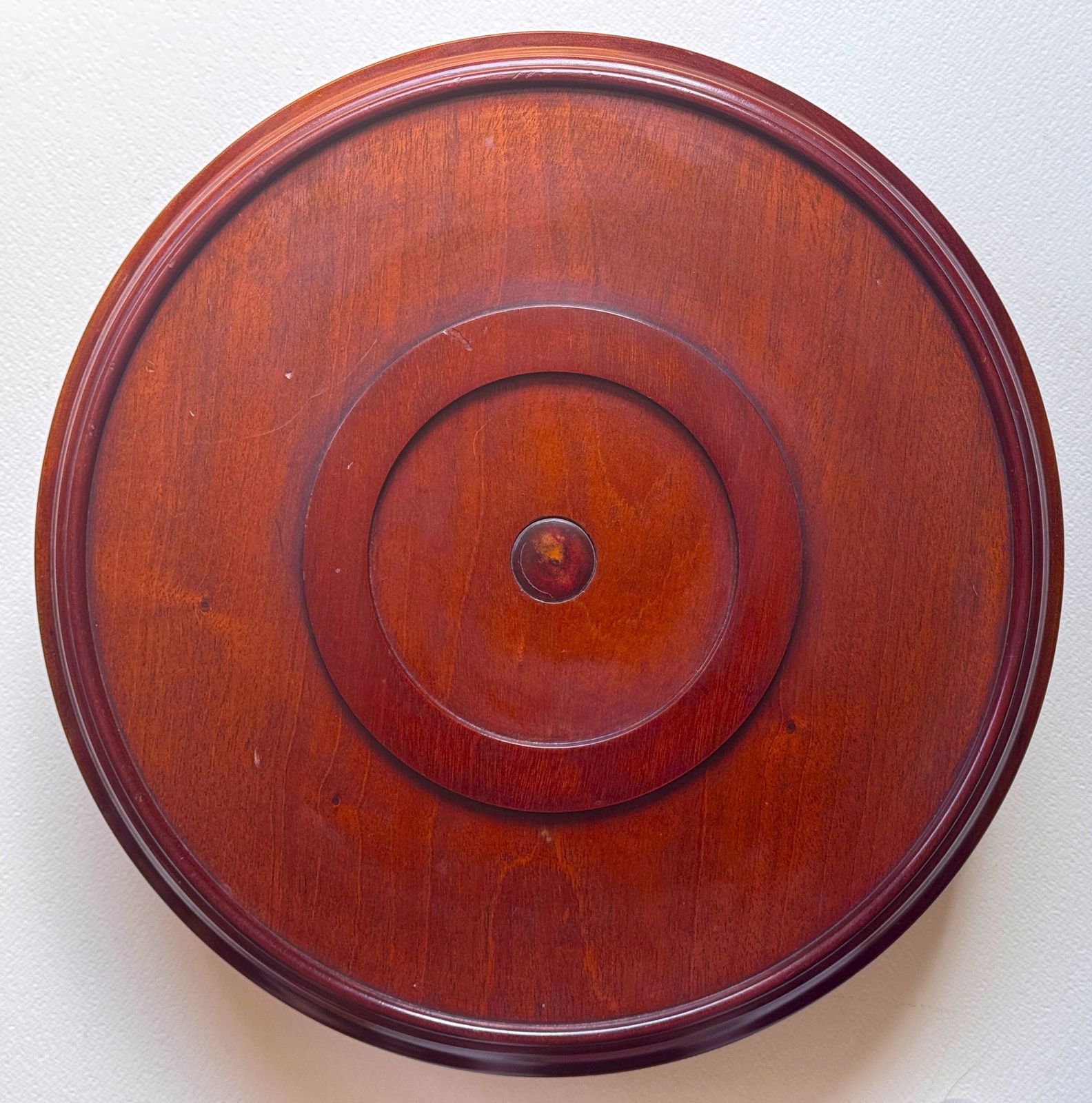 19th Century Mahogany Lazy Susan Army & Navy Campaign Furniture photo for sale